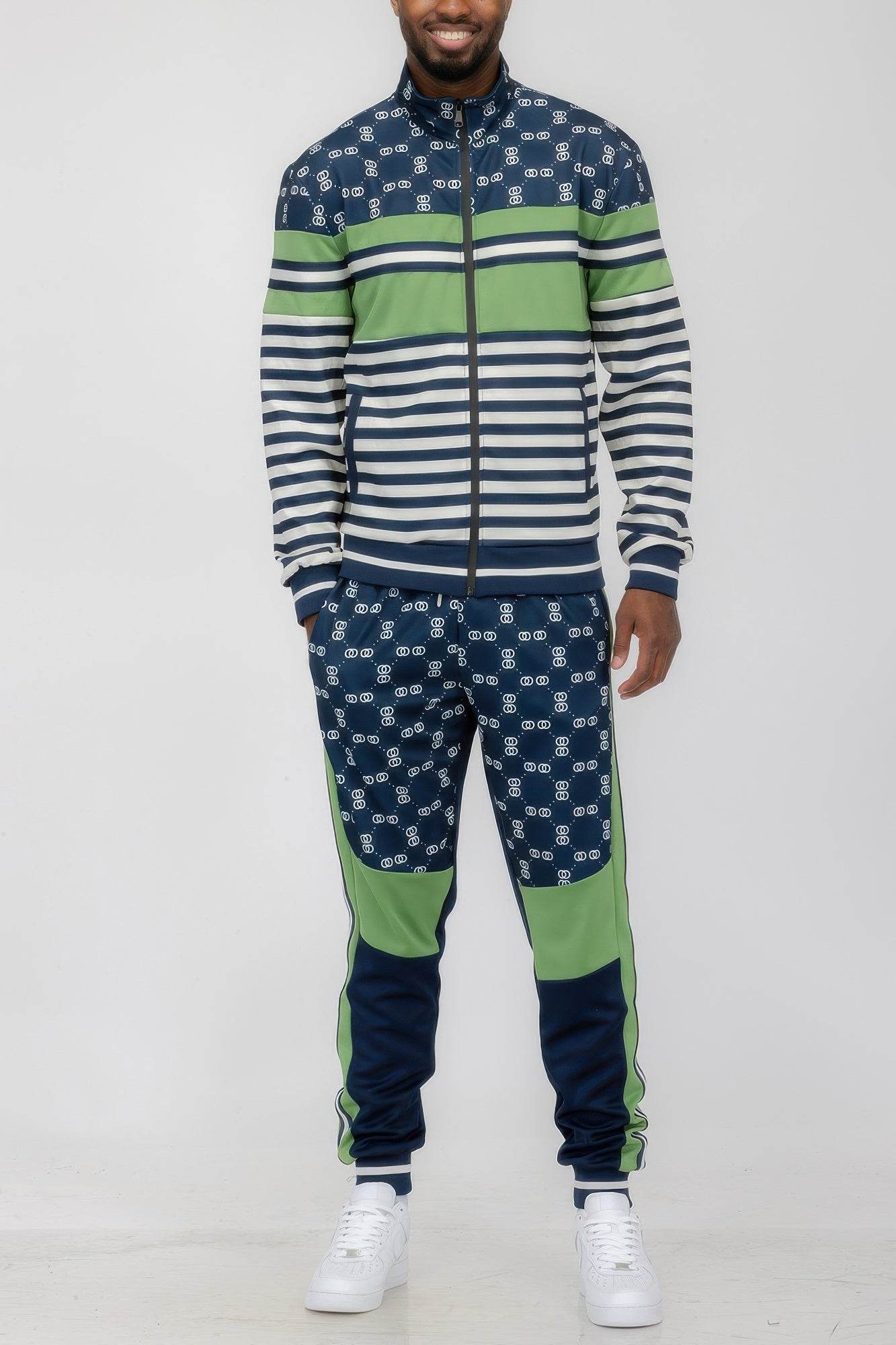Sleek, Sporty & Comfortable – Chain Link Track Suit - Ultim8 Designs 4 U