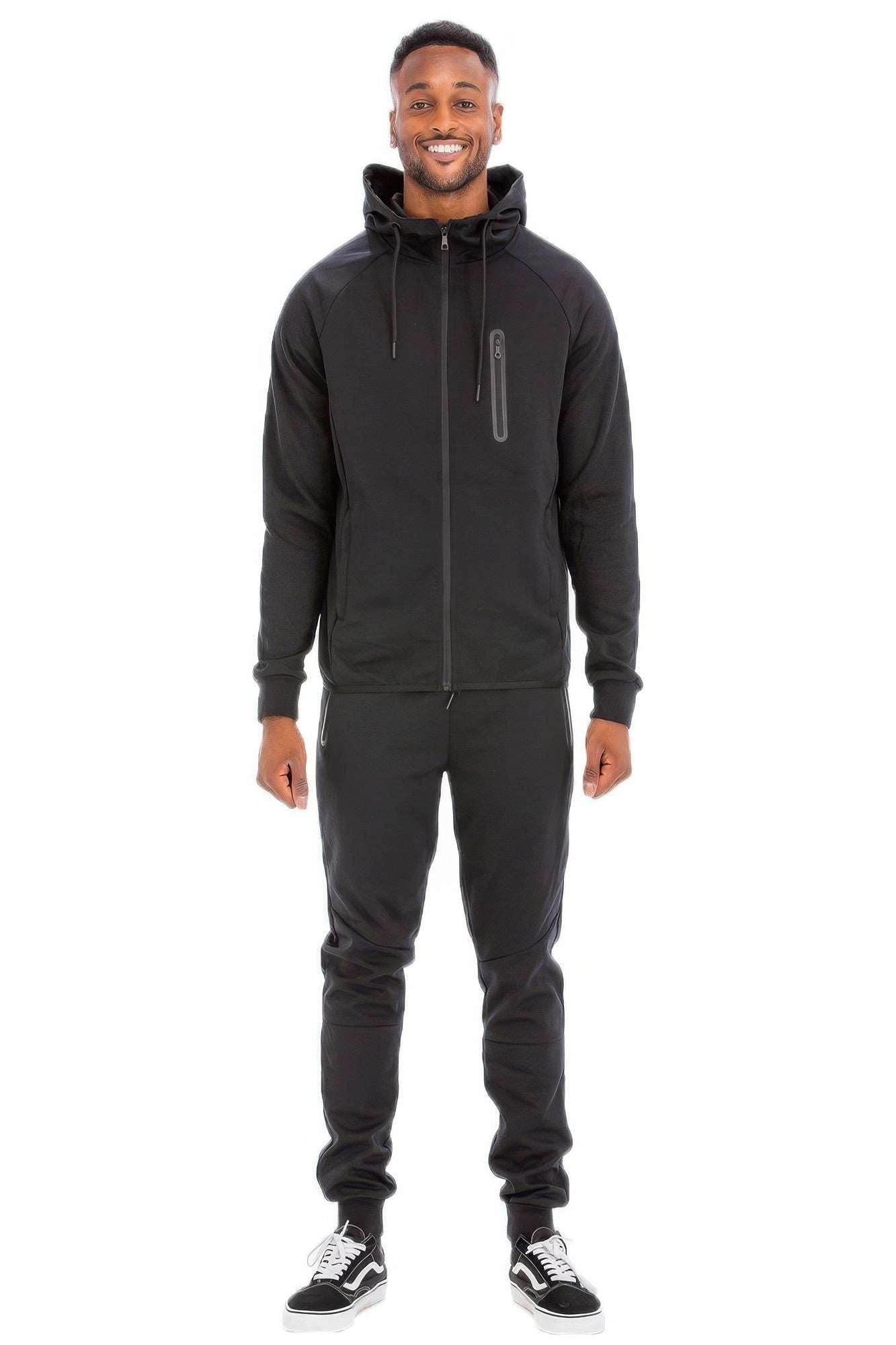 Men's Full Zip Sweat Pant Sweat Set - Ultim8 Designs 4 U
