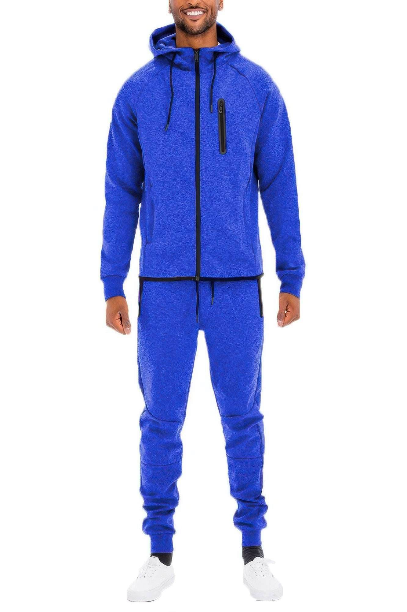 Men's Full Zip Sweat Pant Sweat Set - Ultim8 Designs 4 U