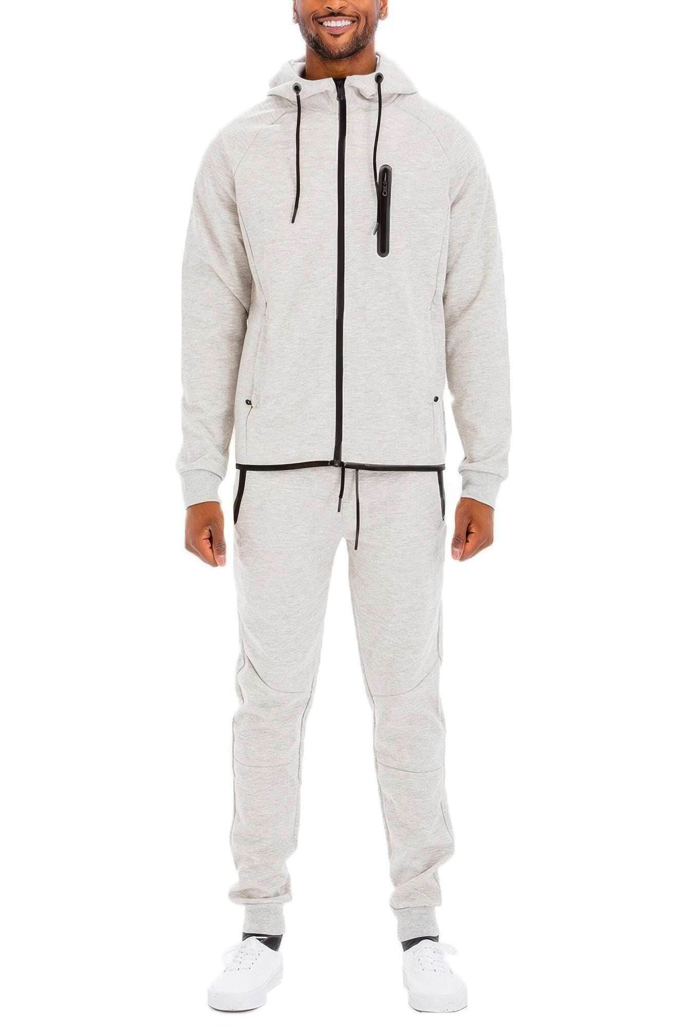 Men's Full Zip Sweat Pant Sweat Set - Ultim8 Designs 4 U
