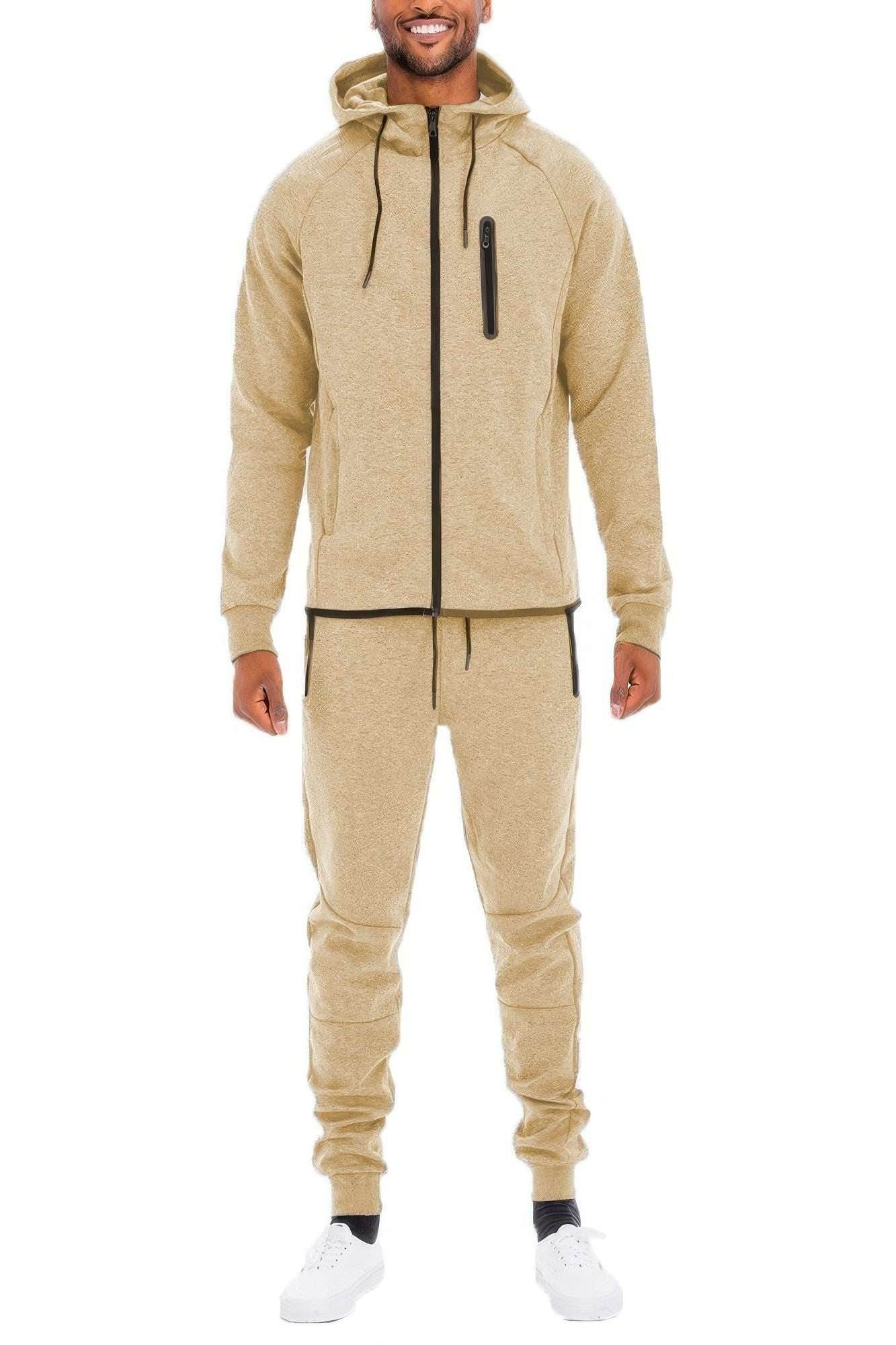 Men's Full Zip Sweat Pant Sweat Set - Ultim8 Designs 4 U