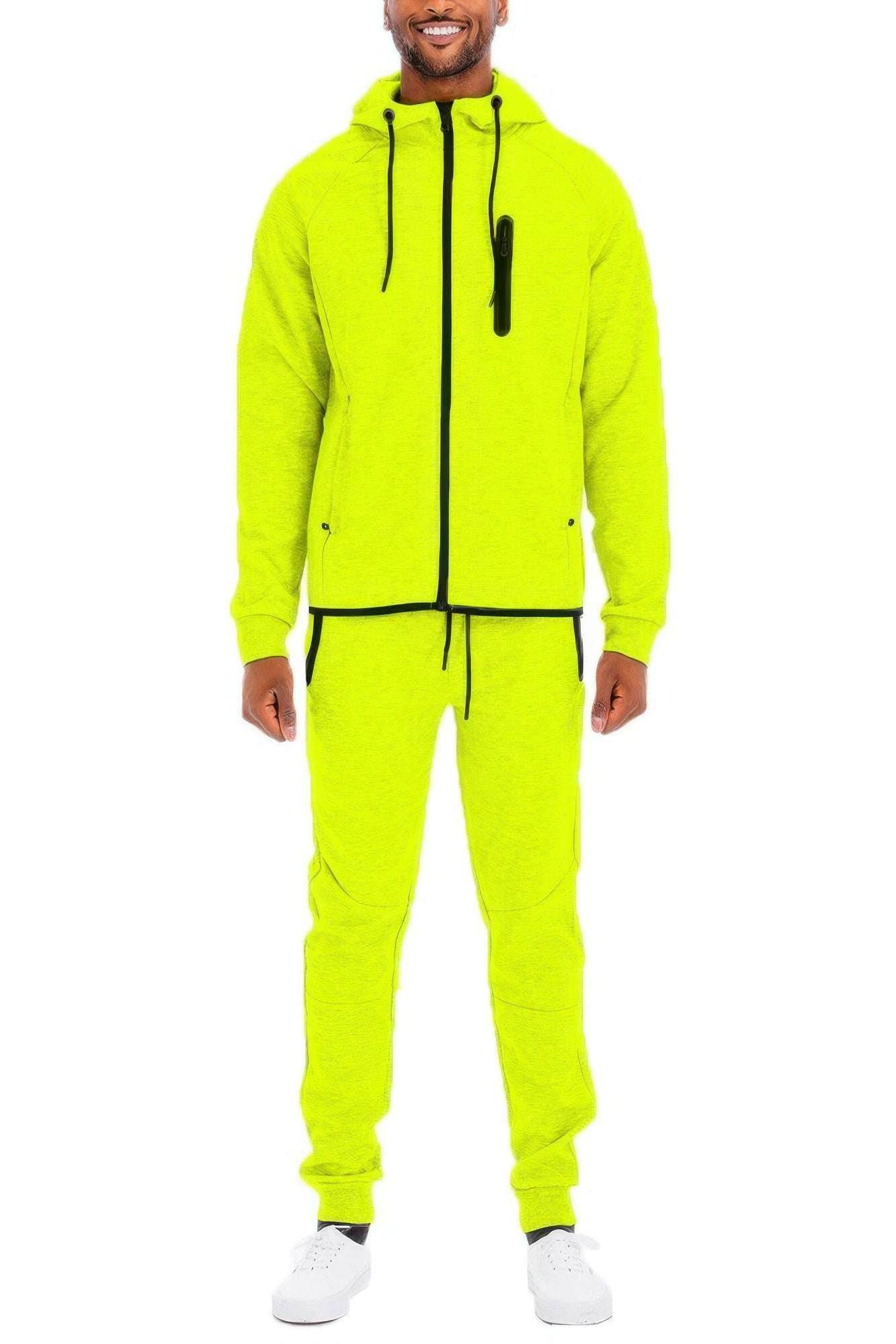 Men's Full Zip Sweat Pant Sweat Set - Ultim8 Designs 4 U