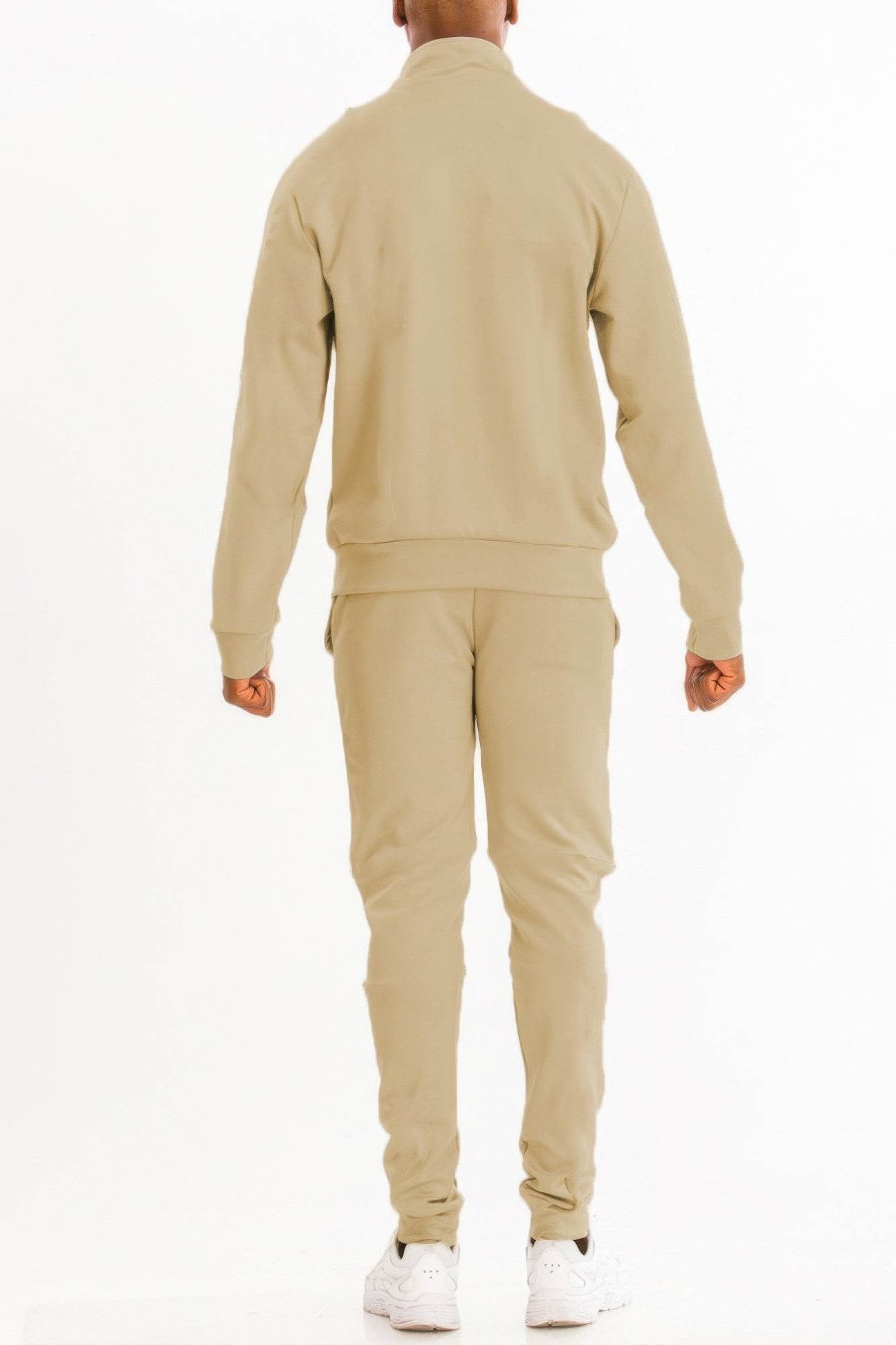 Performance Meets Style – Full Zip Up Solid Track Jacket Set - Ultim8 Designs 4 U