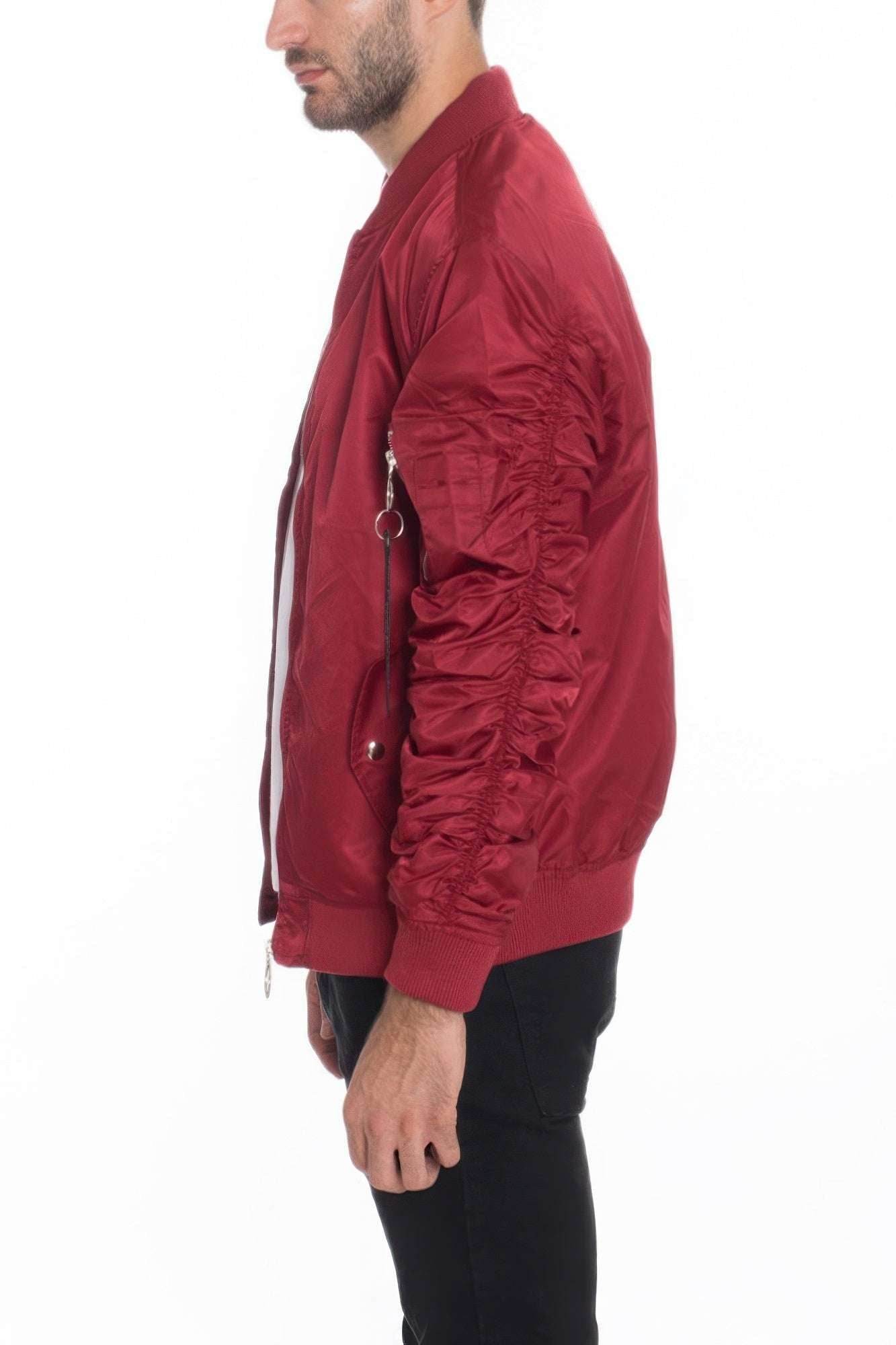 Men's Casual Ma-1 Flight Lined Bomber Jacket - Ultim8 Designs 4 U
