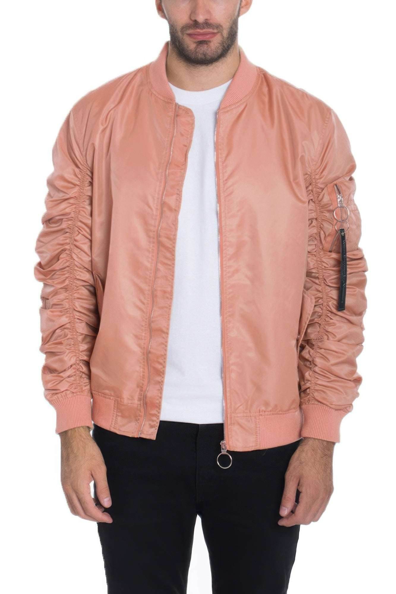 Men's Casual Ma-1 Flight Lined Bomber Jacket - Ultim8 Designs 4 U