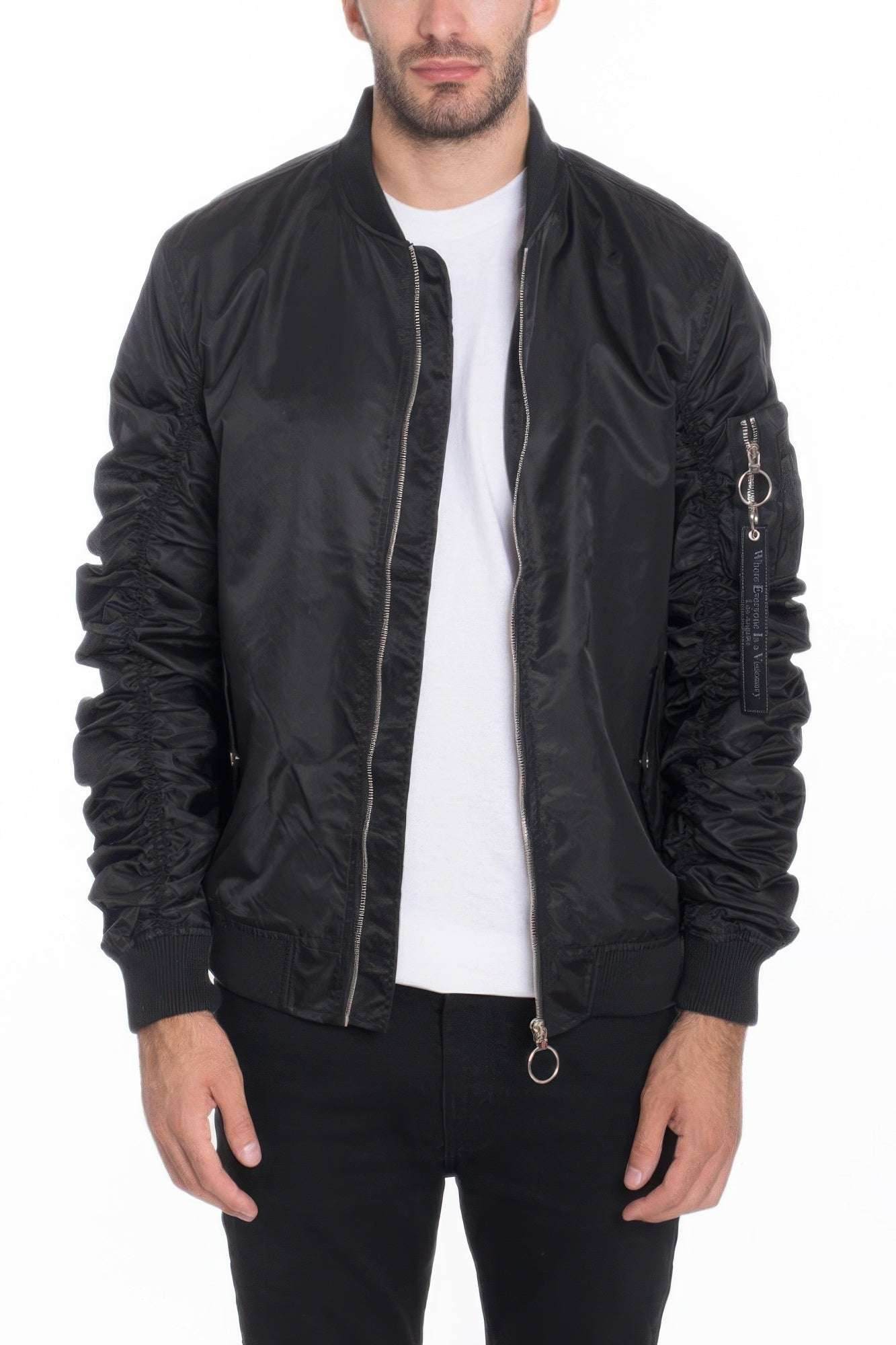 Men's Casual Ma-1 Flight Lined Bomber Jacket - Ultim8 Designs 4 U