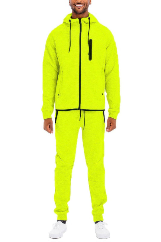 Comfort Meets Everyday Style – Men’s Full Zip Sweat Pant Sweat Set - Ultim8 Designs 4 U
