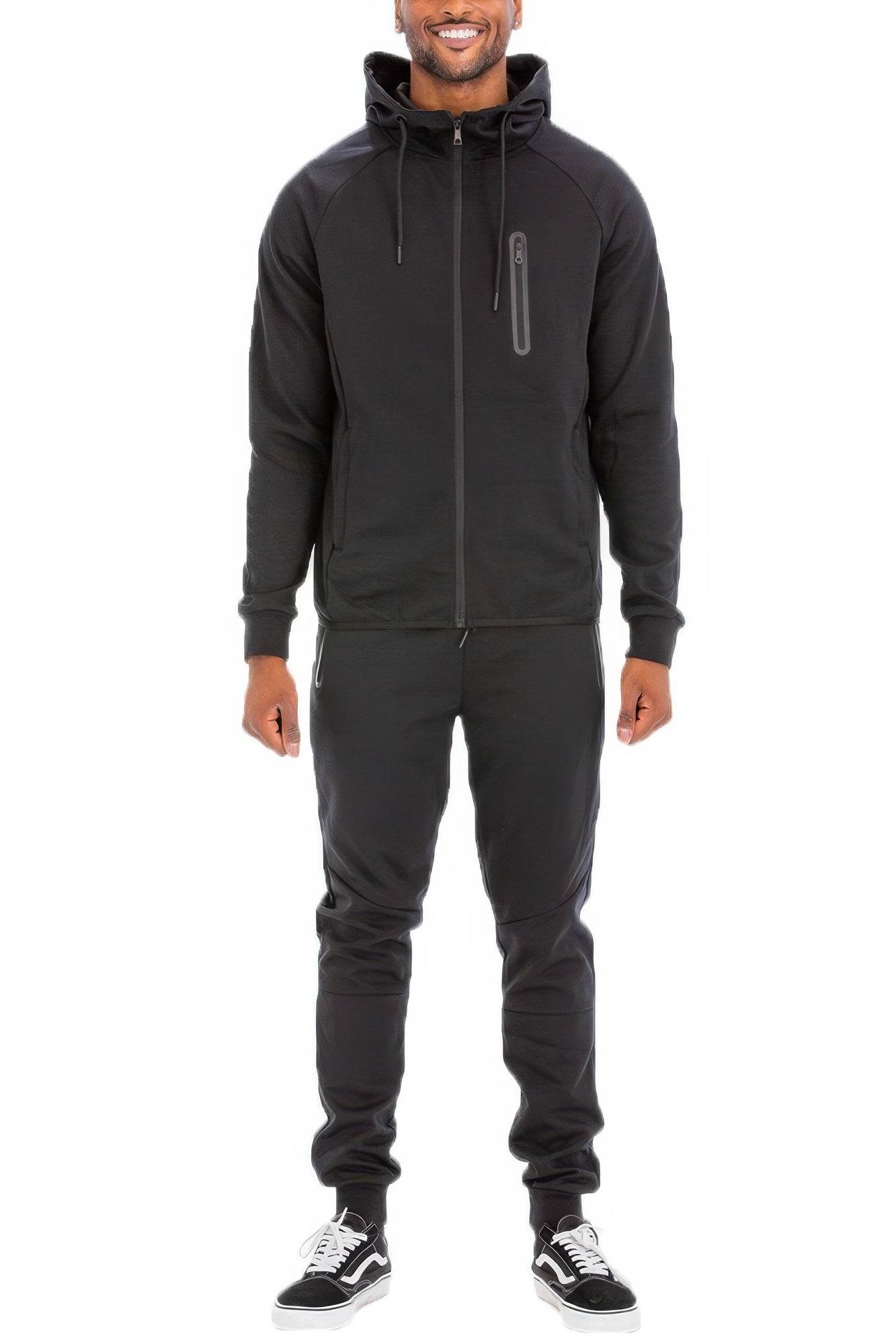 Comfort Meets Everyday Style – Men’s Full Zip Sweat Pant Sweat Set - Ultim8 Designs 4 U