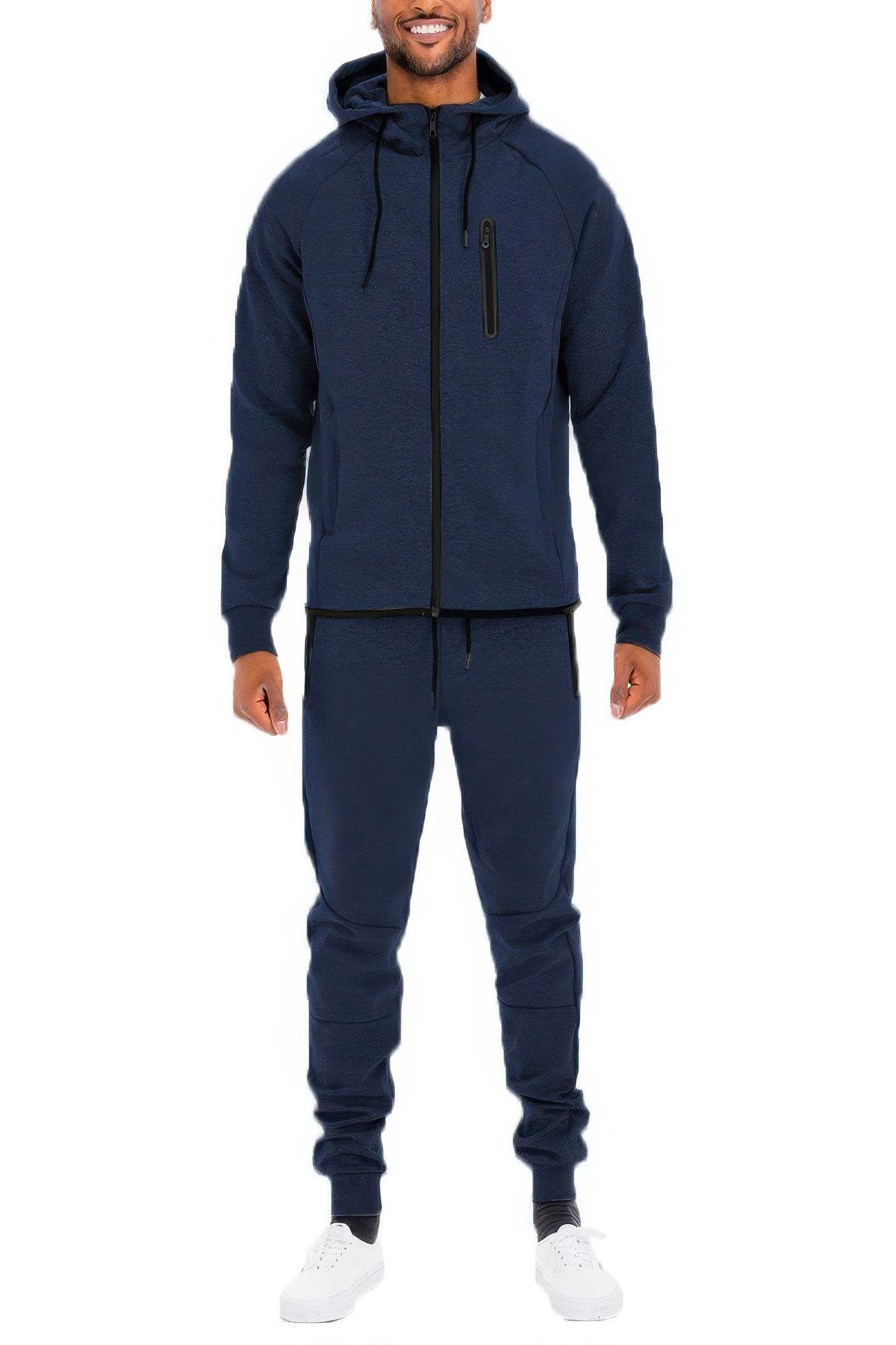 Comfort Meets Everyday Style – Men’s Full Zip Sweat Pant Sweat Set - Ultim8 Designs 4 U