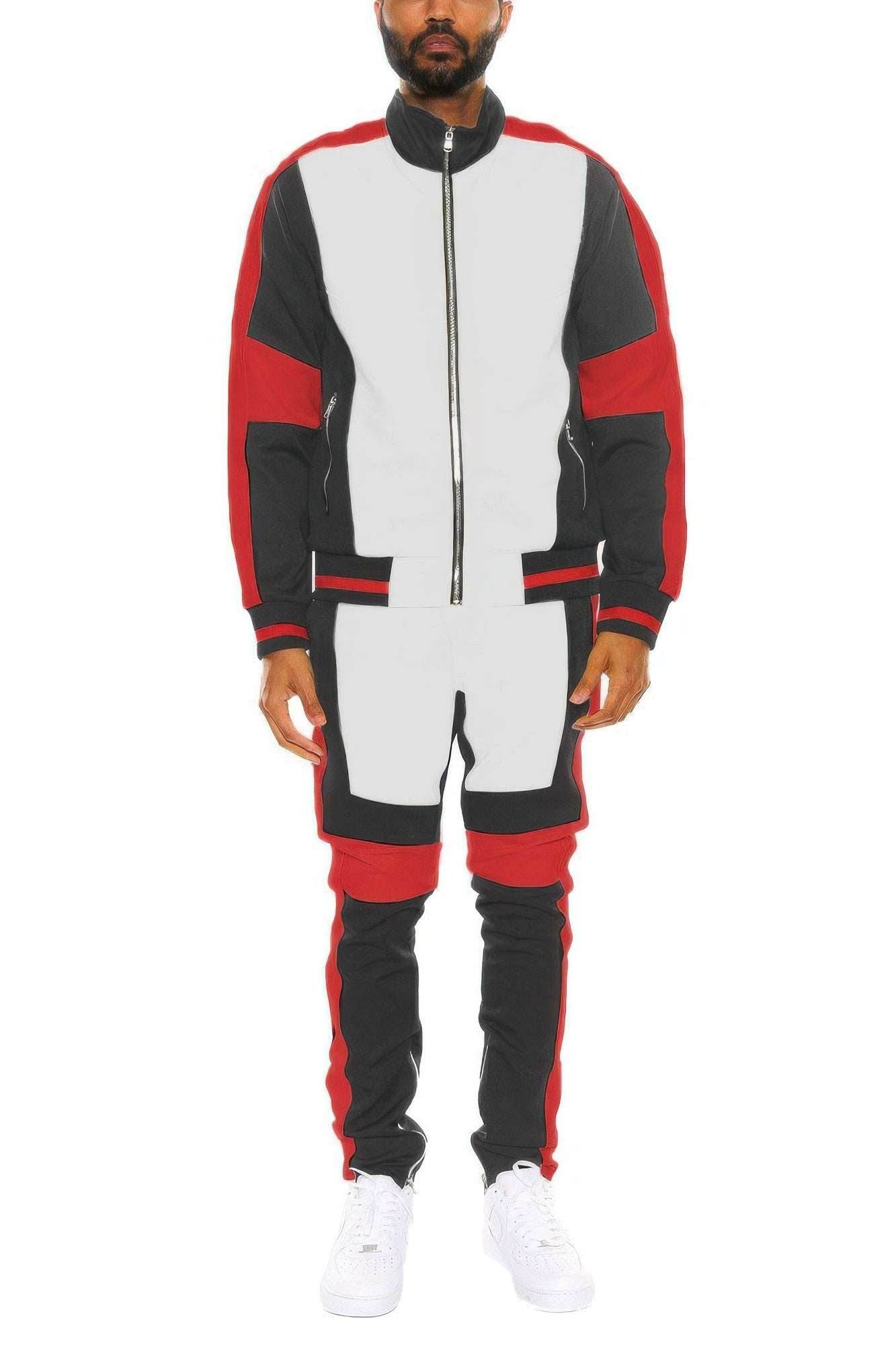Sporty Style & Ultimate Comfort – Color Block Track Set - Ultim8 Designs 4 U