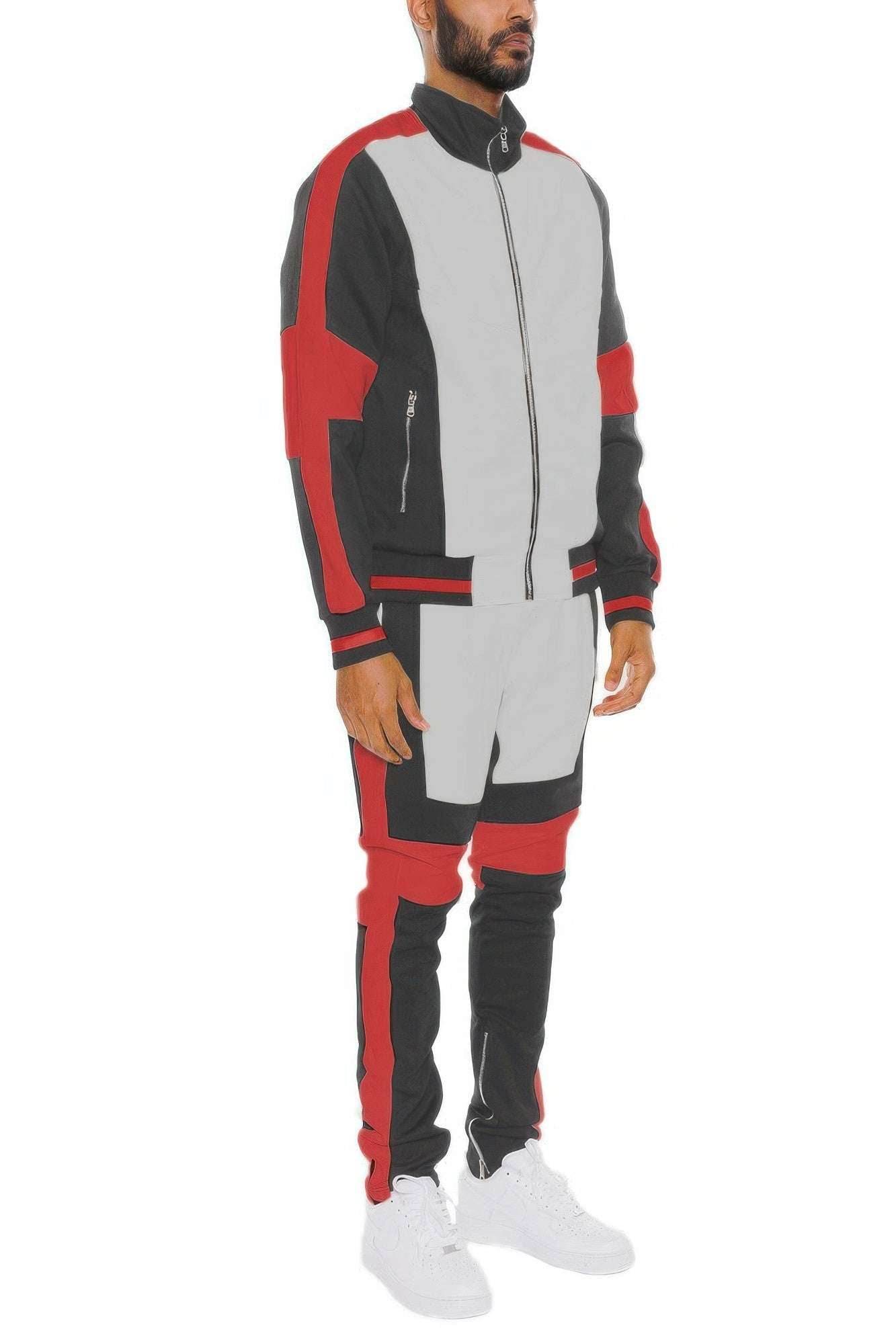 Sporty Style & Ultimate Comfort – Color Block Track Set - Ultim8 Designs 4 U