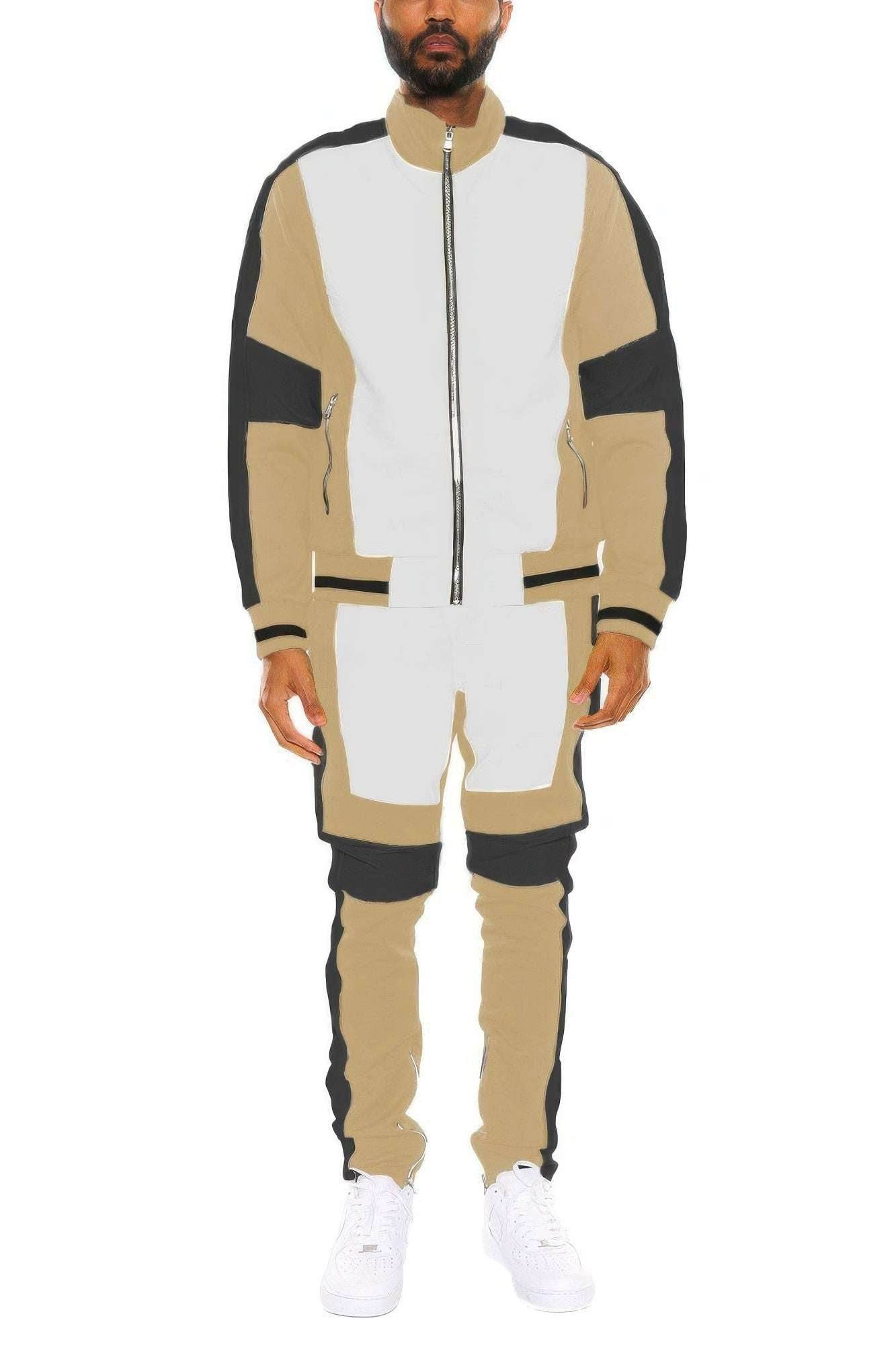 Sporty Style & Ultimate Comfort – Color Block Track Set - Ultim8 Designs 4 U
