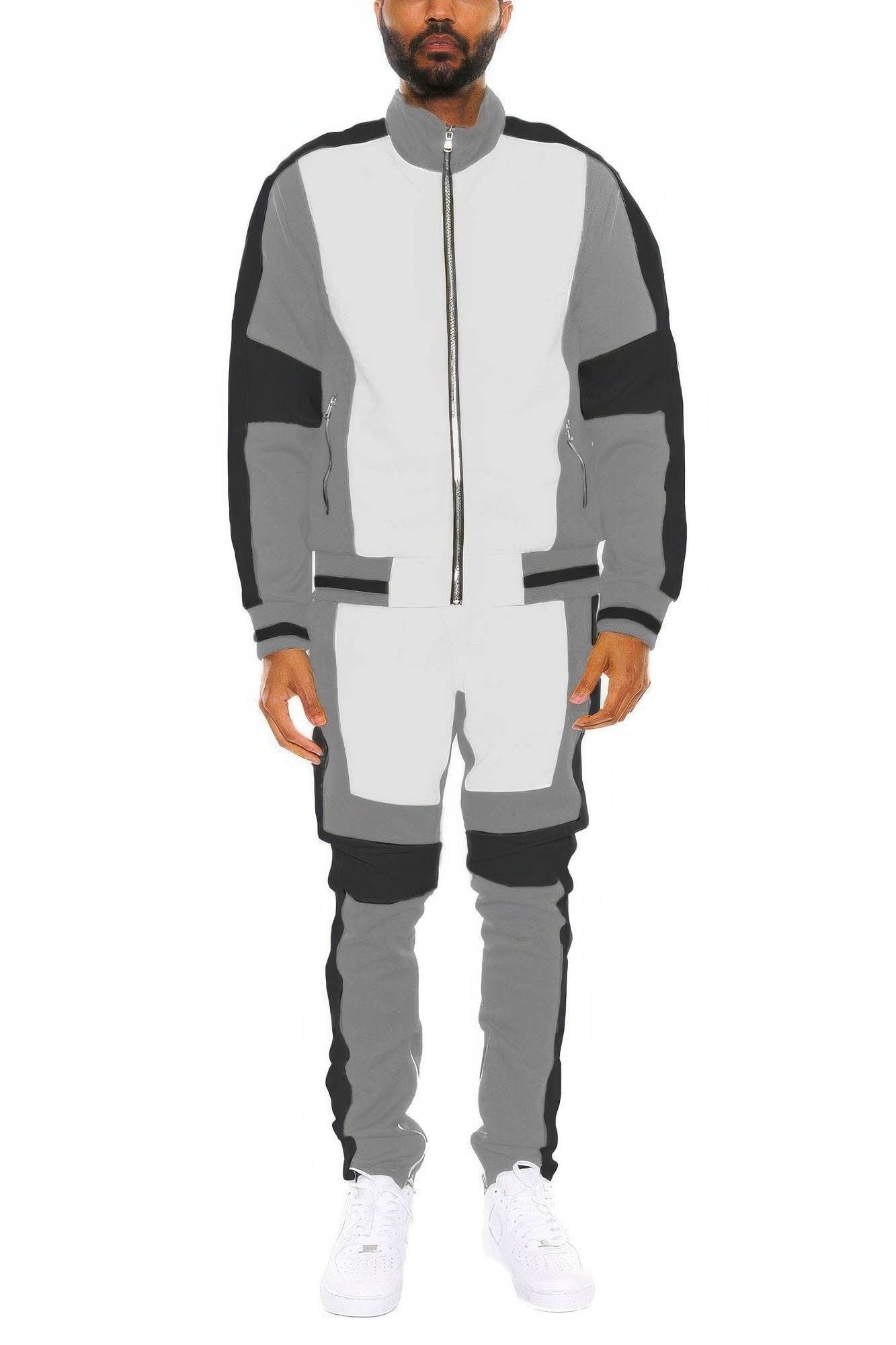 Sporty Style & Ultimate Comfort – Color Block Track Set - Ultim8 Designs 4 U