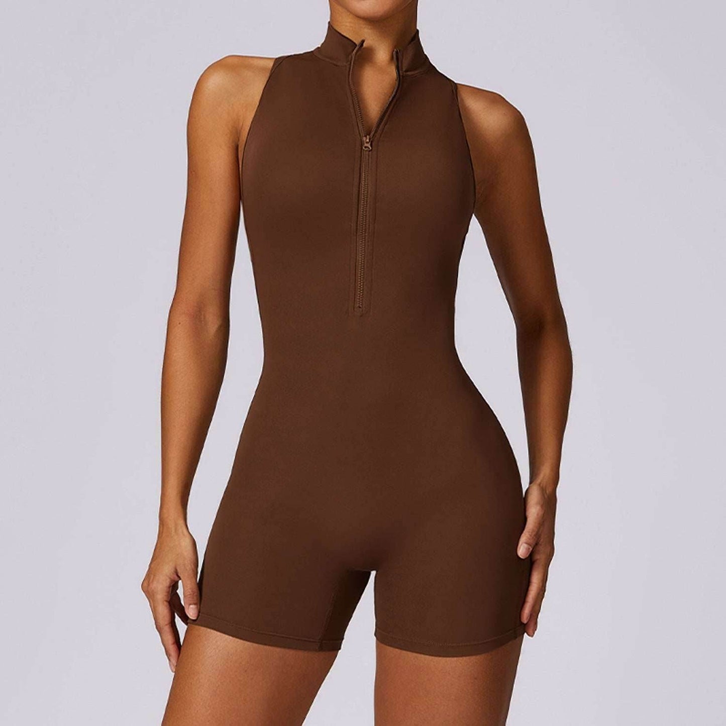 Sleek & Supportive Yoga Jumpsuit – Back-Shaping Design - Ultim8 Designs 4 U
