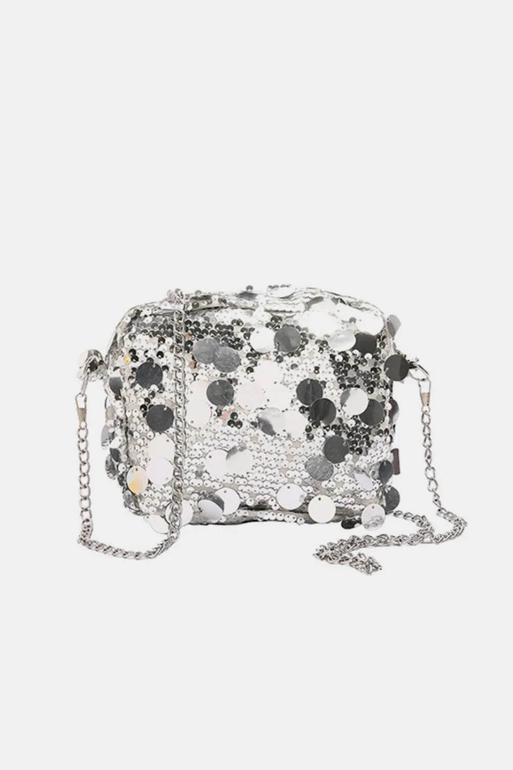 Sequin Chain Shoulder Bag - Ultim8 Designs 4 U