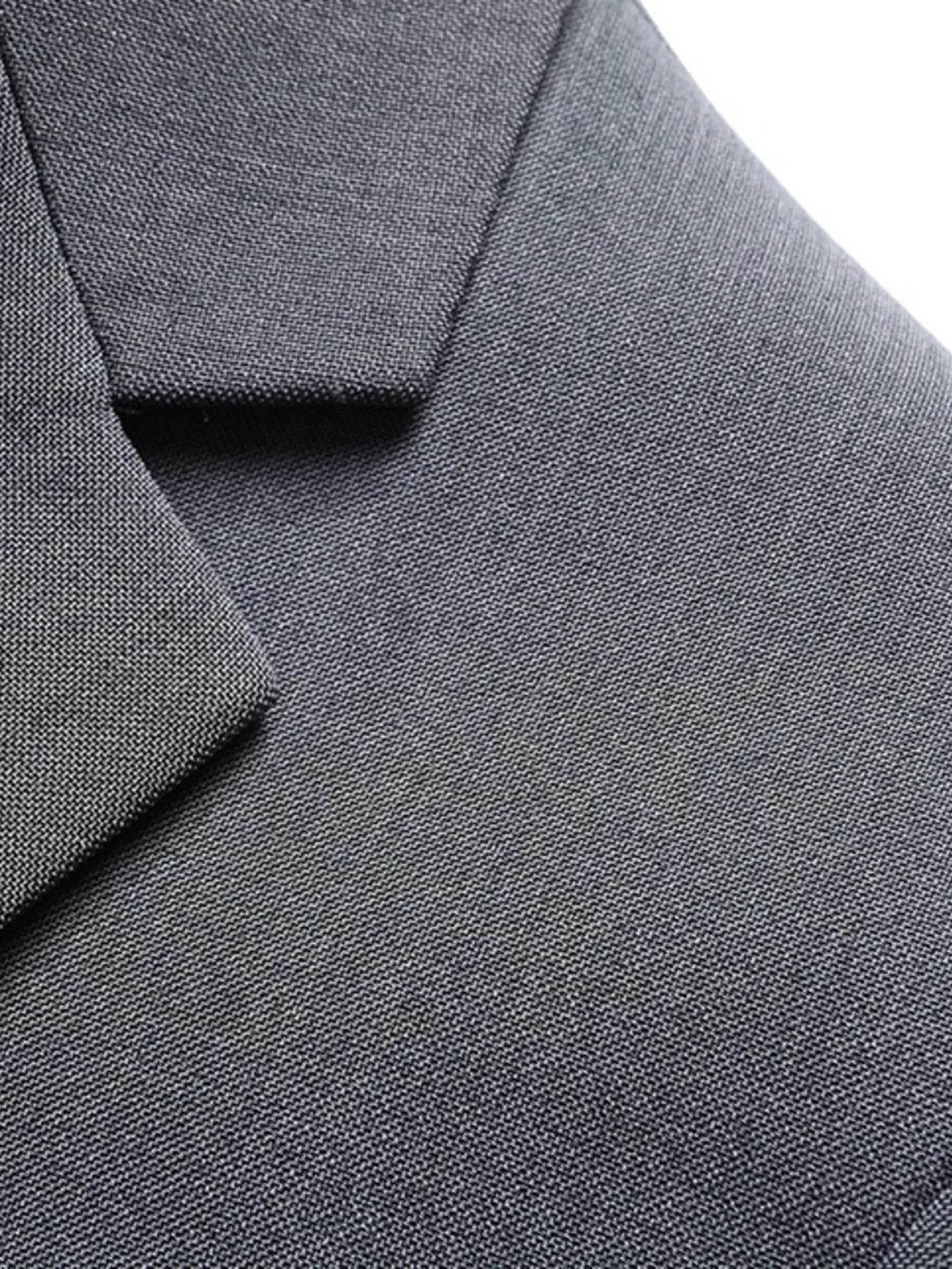 Men's Lapel Collar Long Sleeve Blazer - Ultim8 Designs 4 U