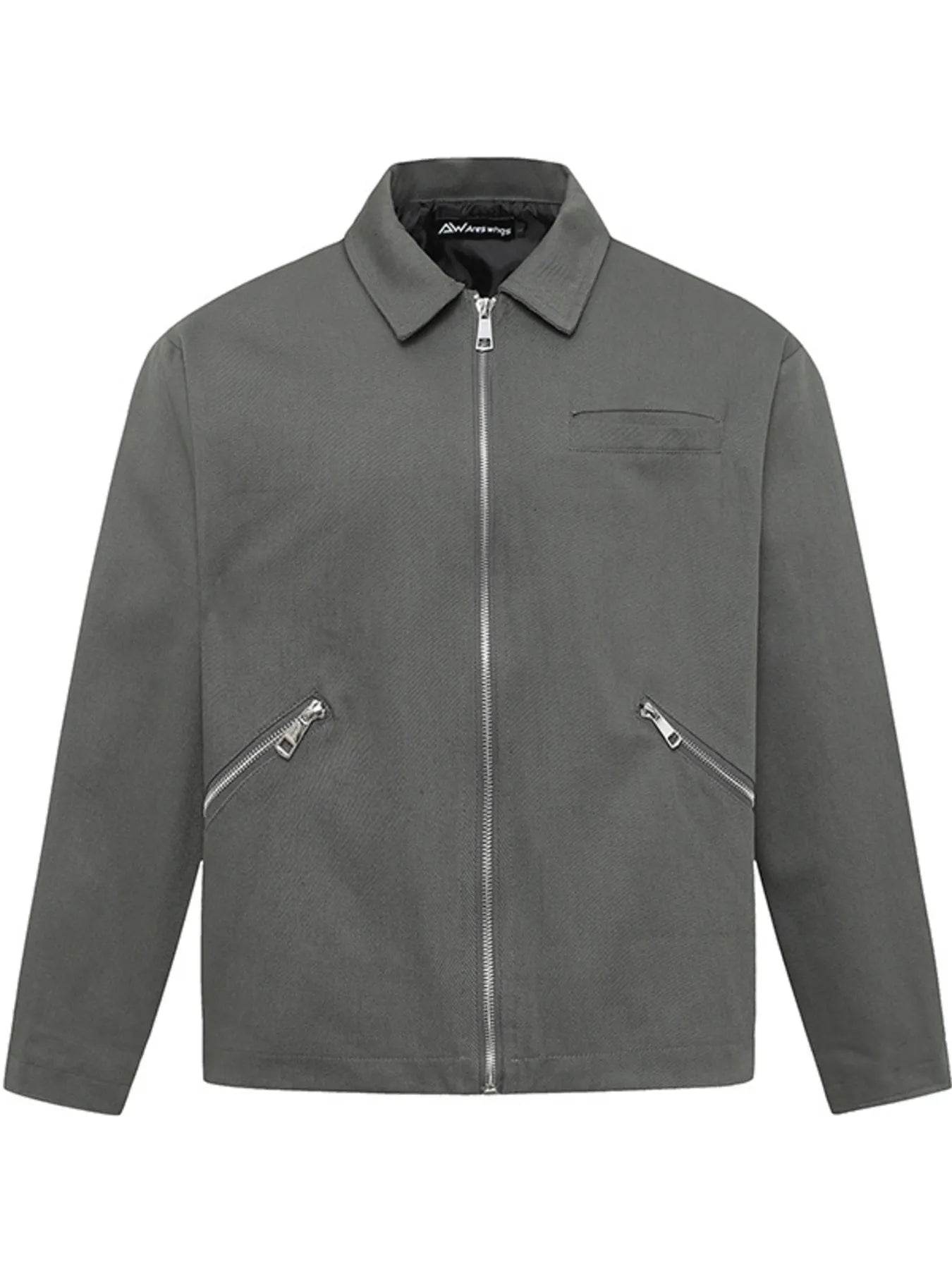 Men's Zip Up Long Sleeve Jacket - Ultim8 Designs 4 U