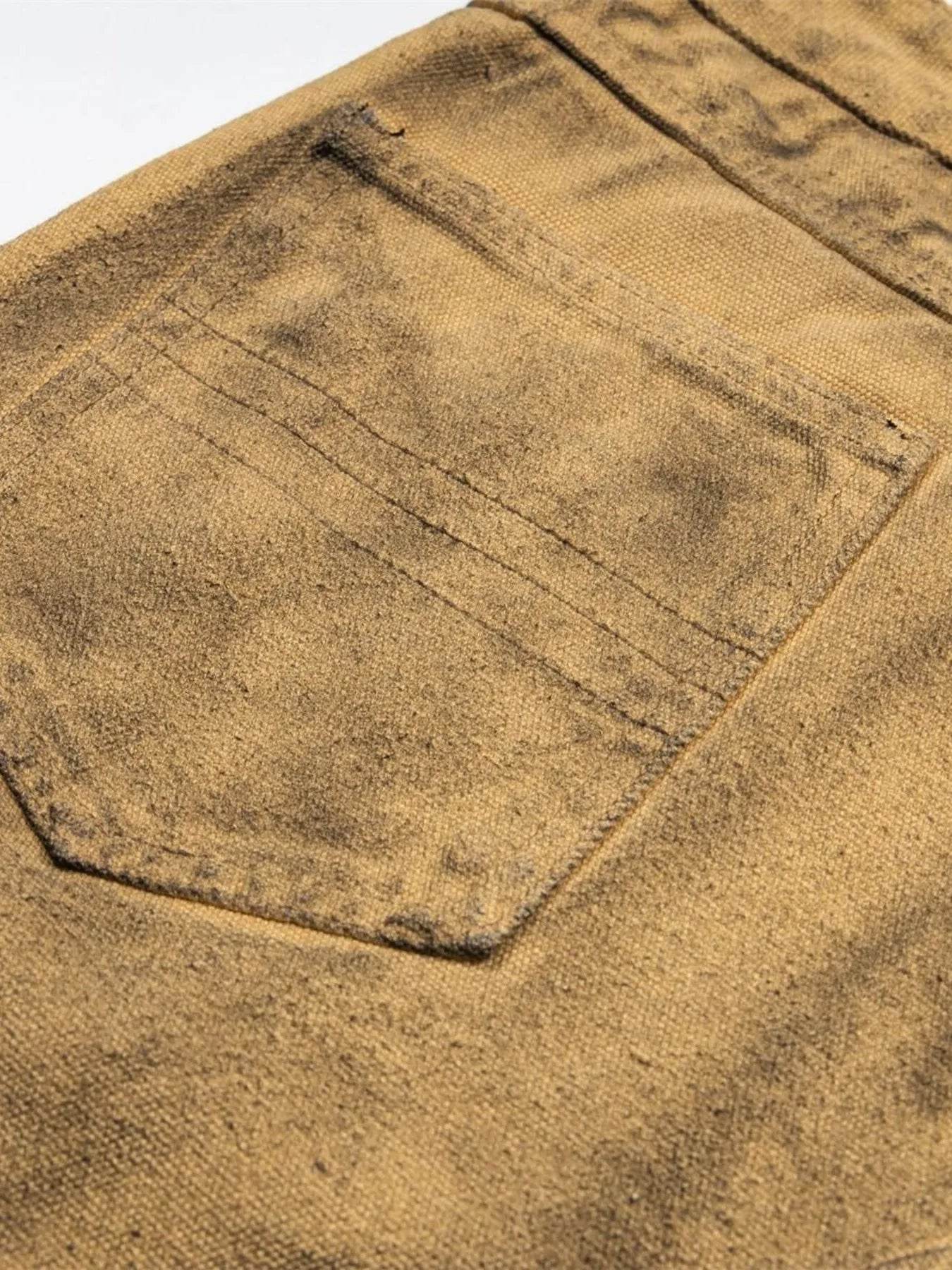 Men's Cargo Wide Leg Denim Jeans - Ultim8 Designs 4 U
