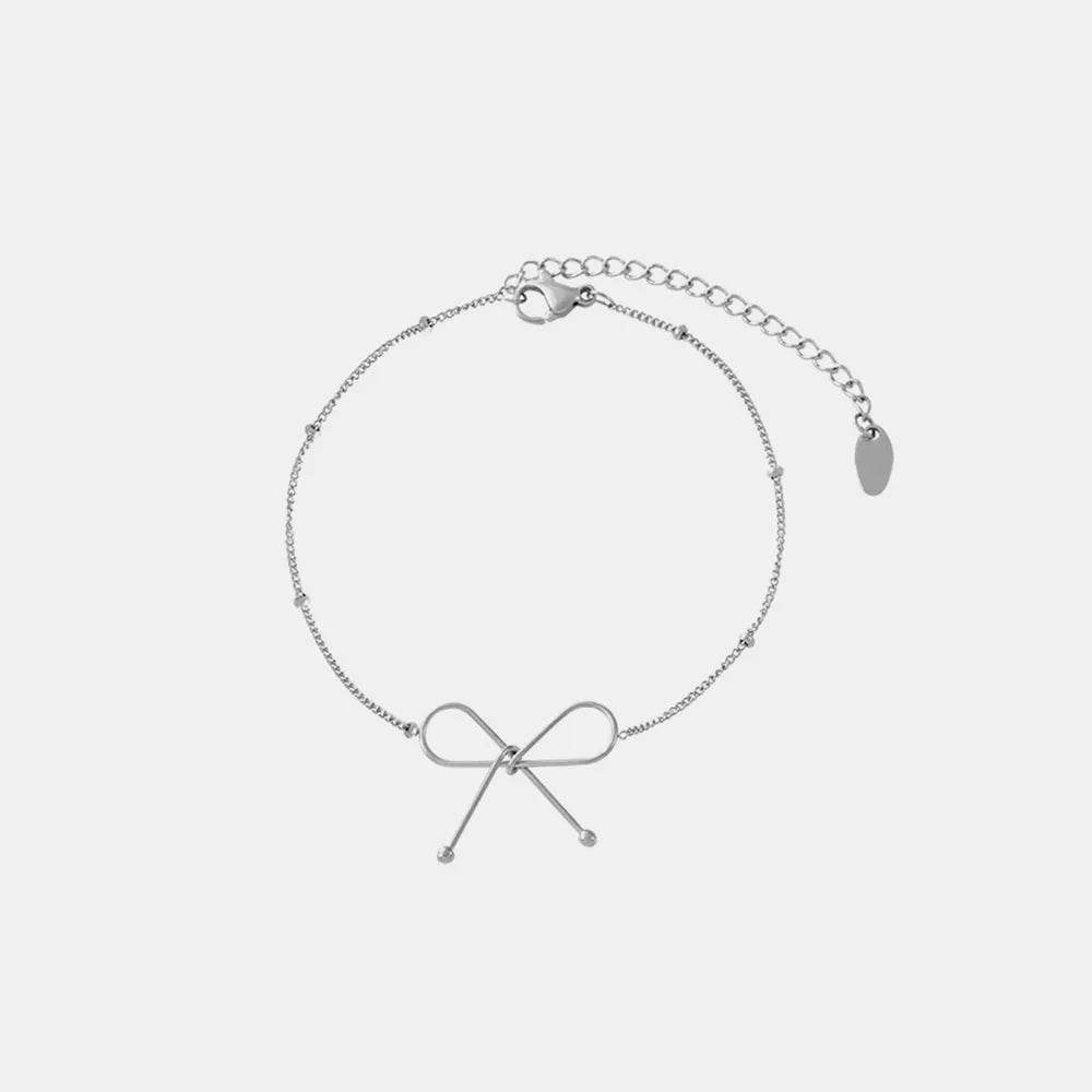 Titanium Steel Bow Bracelet - Ultim8 Designs 4 U