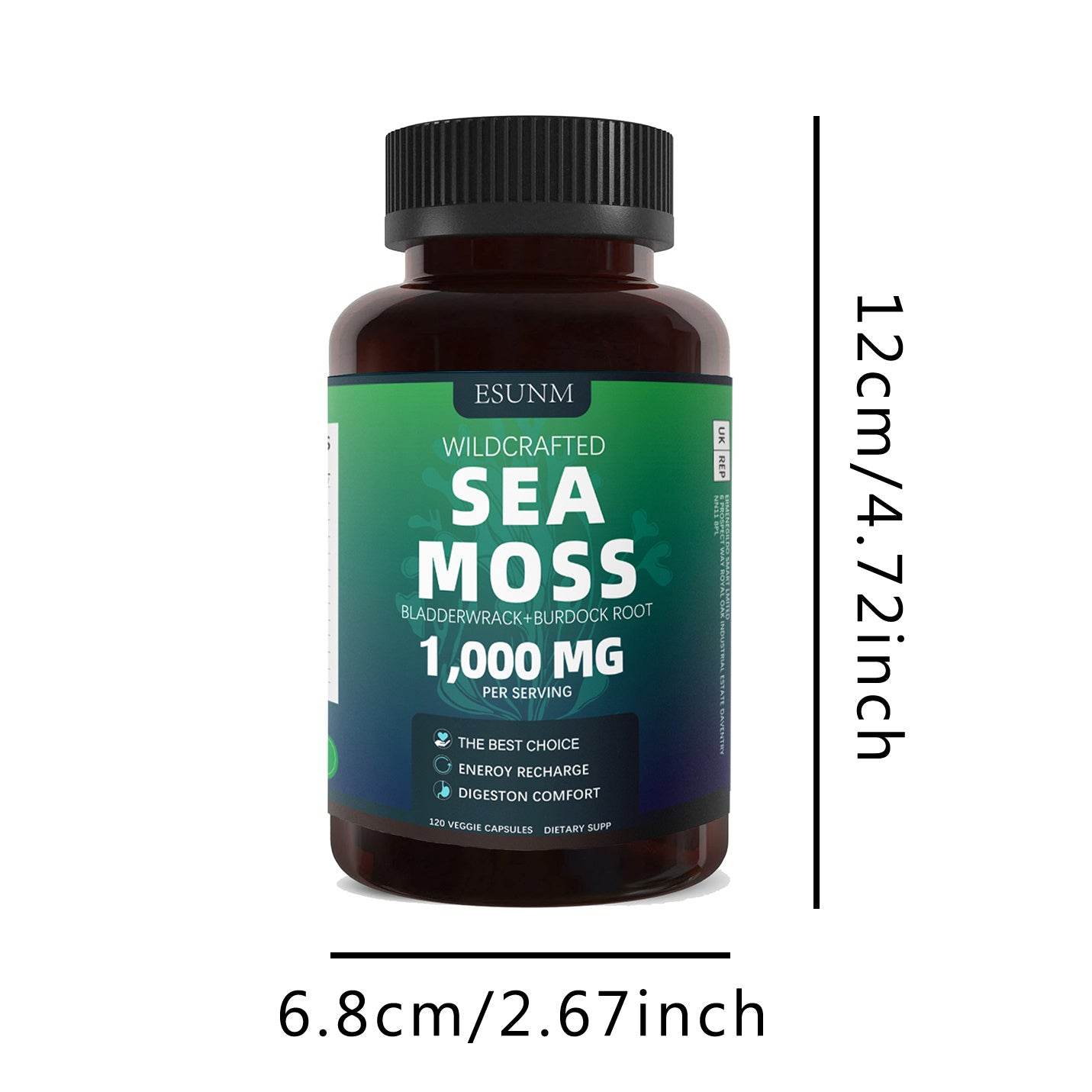 Seaweed Compound Vitamin Capsules - Ultim8 Designs 4 U