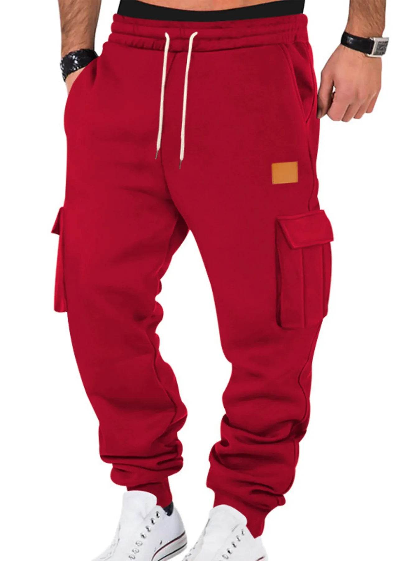 Men's Full Size Drawstring Cargo Jogger Pants Plus Size - Ultim8 Designs 4 U
