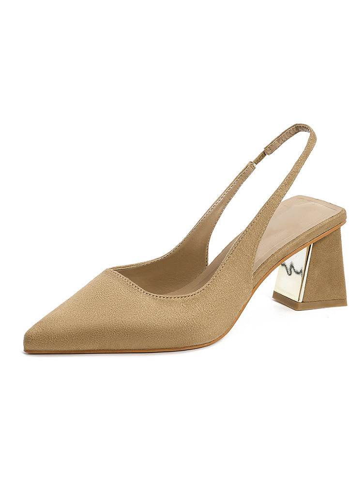 Pointed-toe Skinny Suede High Heel Pumps - Ultim8 Designs 4 U