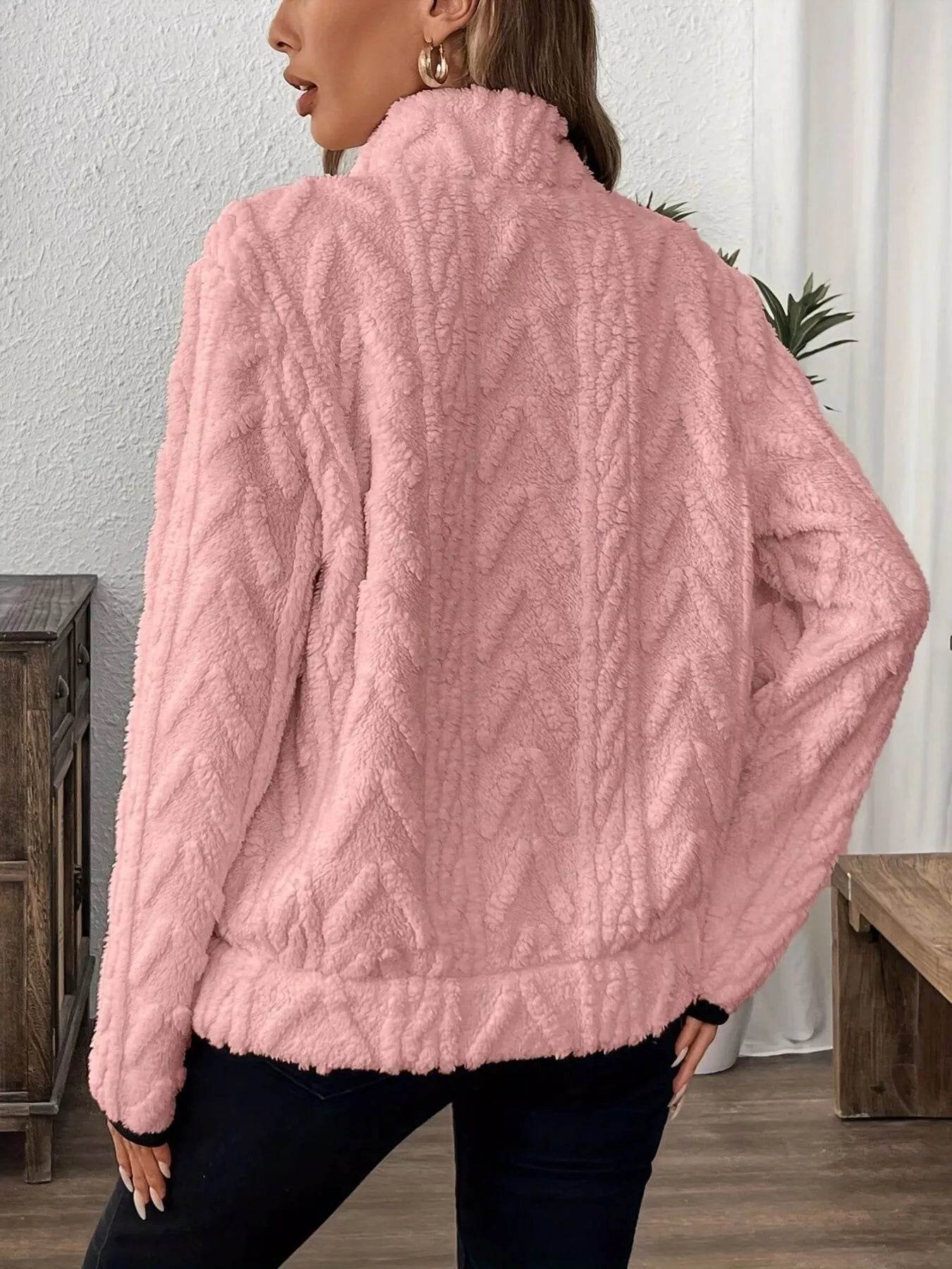 Half Zip Long Sleeve Sweatshirt - Ultim8 Designs 4 U