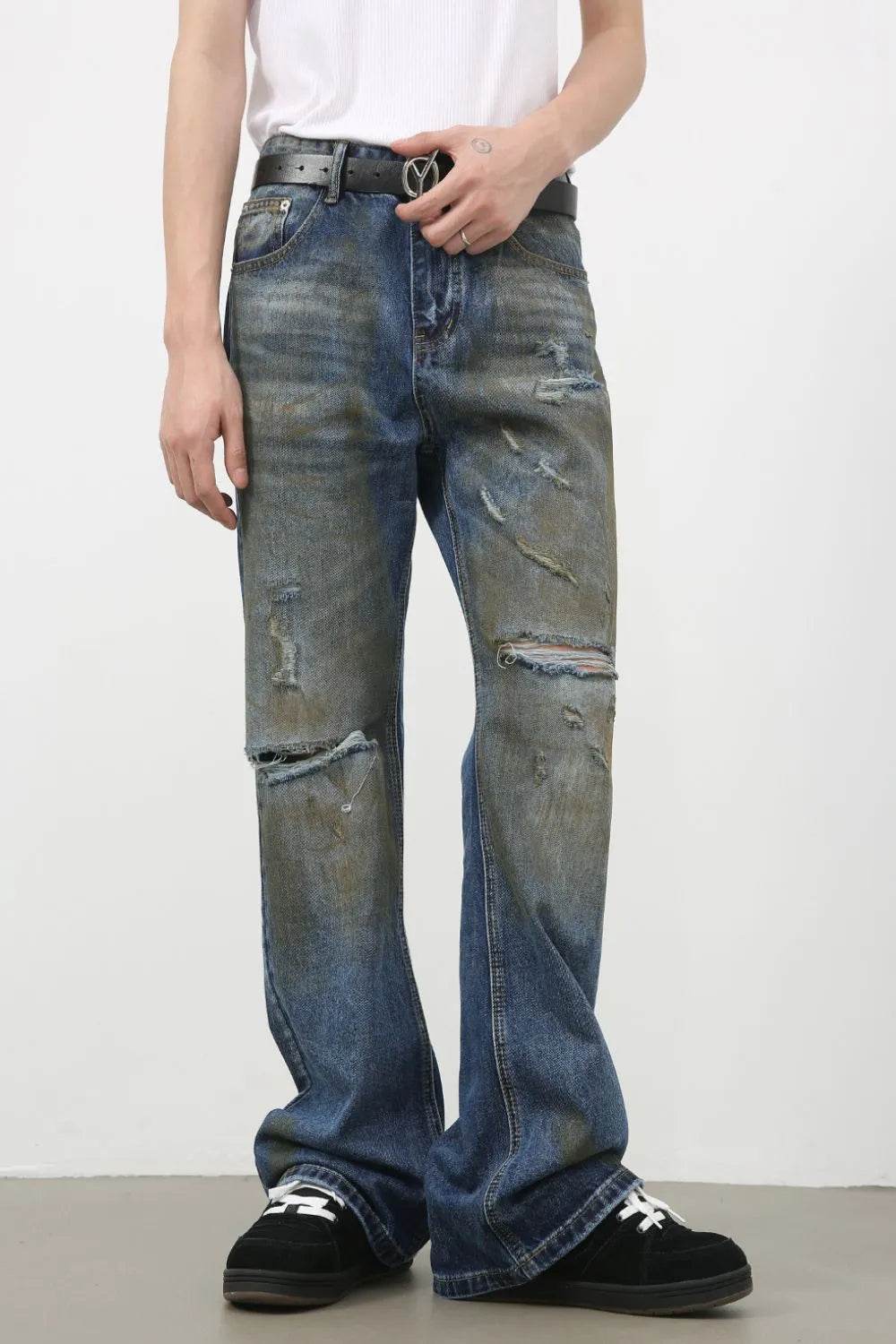 Men's Distressed Jeans - Ultim8 Designs 4 U