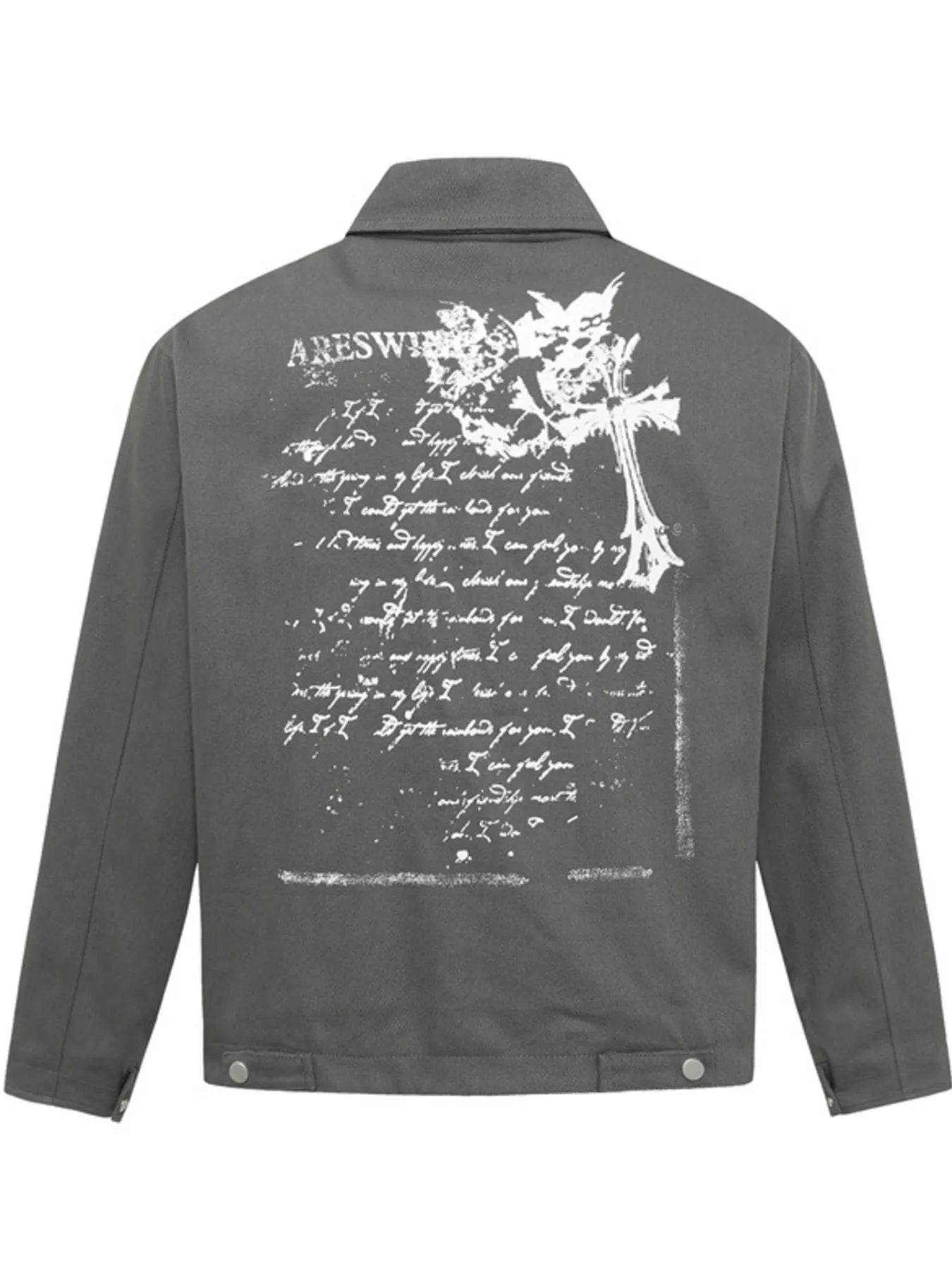 Men's Zip Up Long Sleeve Jacket - Ultim8 Designs 4 U