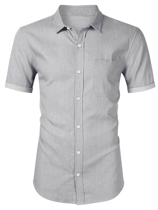 Men's Button Up Short Sleeve Shirt - Ultim8 Designs 4 U