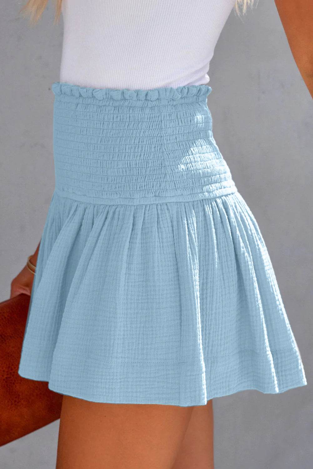 Smocked Waistband Shorts - Ultim8 Designs 4 U