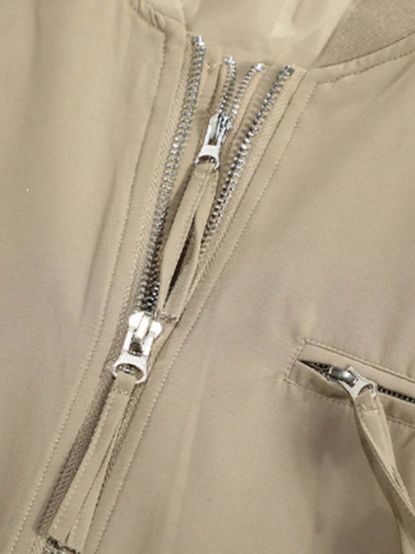 Men's Zip Up Long Sleeve Jacket - Ultim8 Designs 4 U
