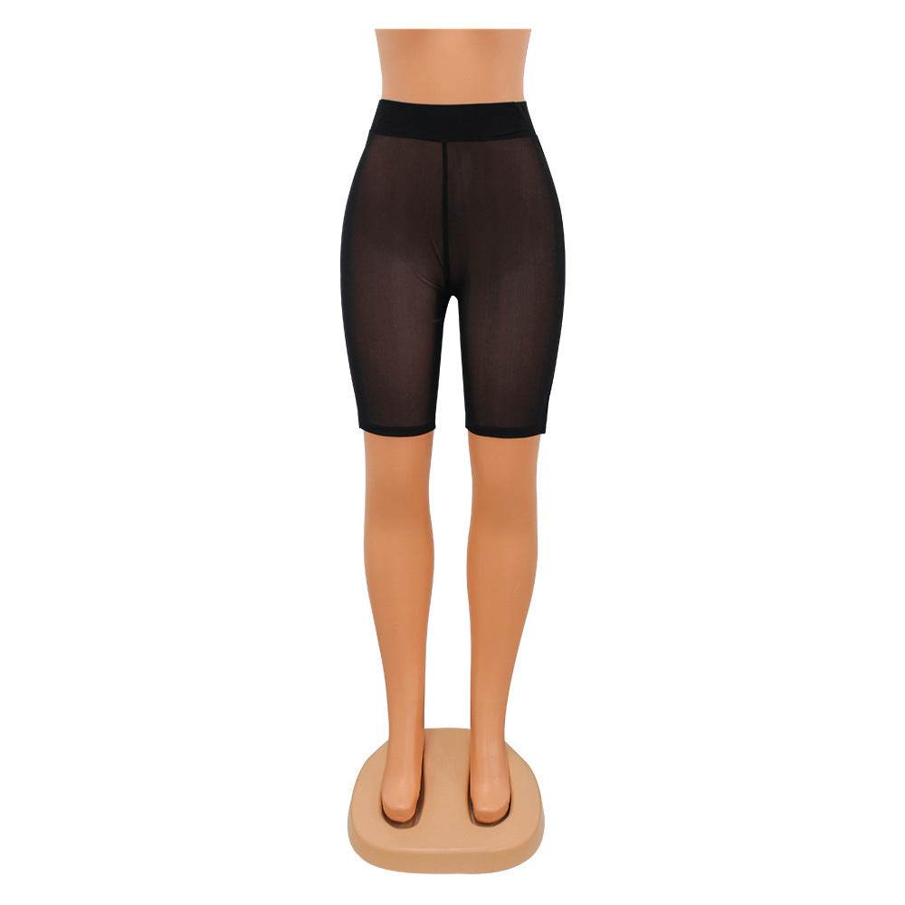 XM1208 Black Mesh Compression Street Hipster Pants - Ultim8 Designs 4 U