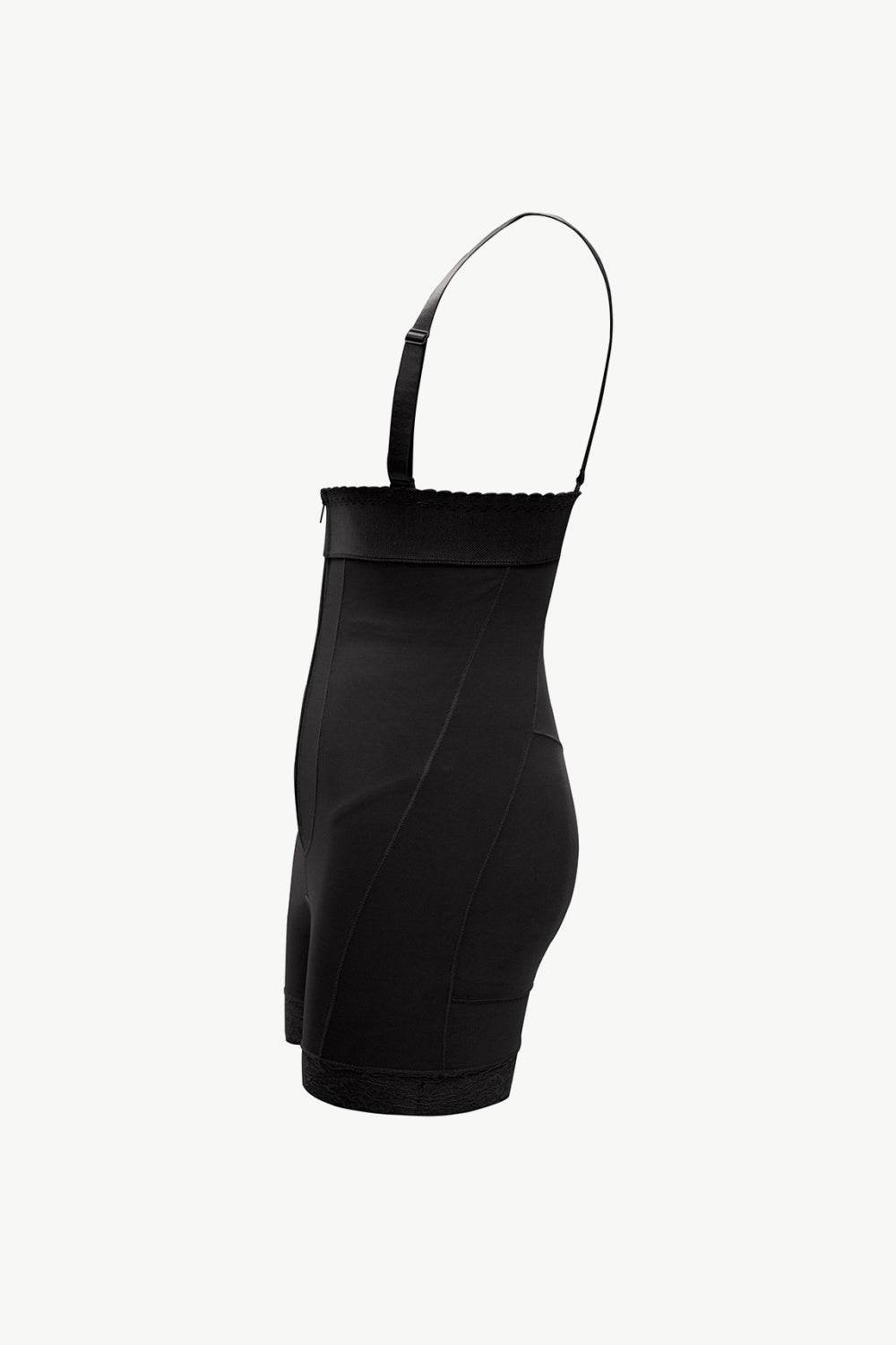 Full Size Zip Up Under-Bust Shaping Bodysuit - Ultim8 Designs 4 U