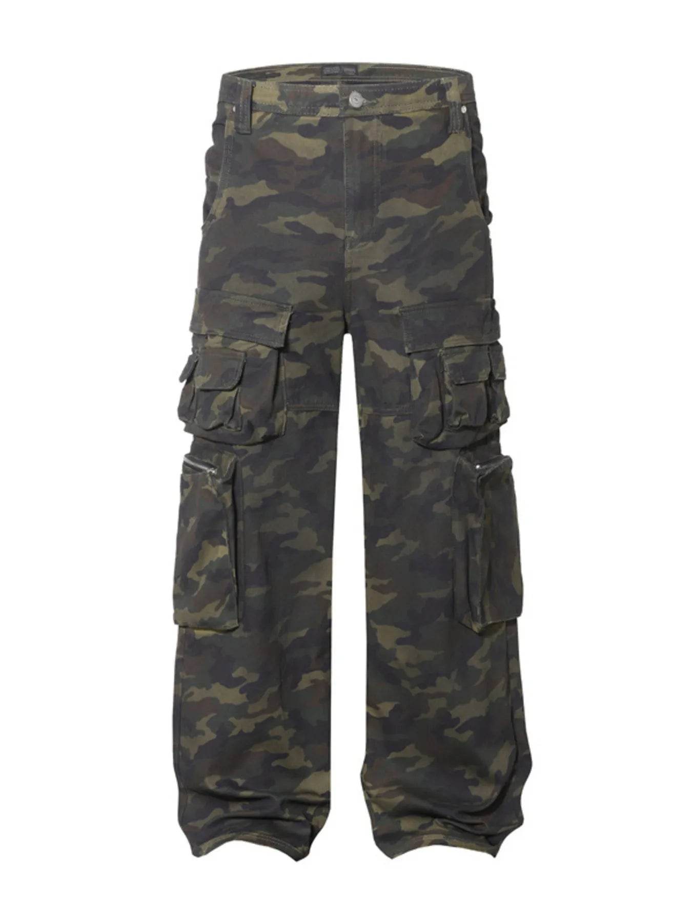 Men's Camouflage Cargo Jeans - Ultim8 Designs 4 U