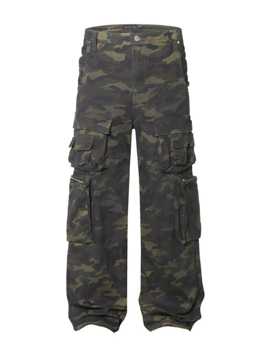 Men's Camouflage Cargo Jeans - Ultim8 Designs 4 U