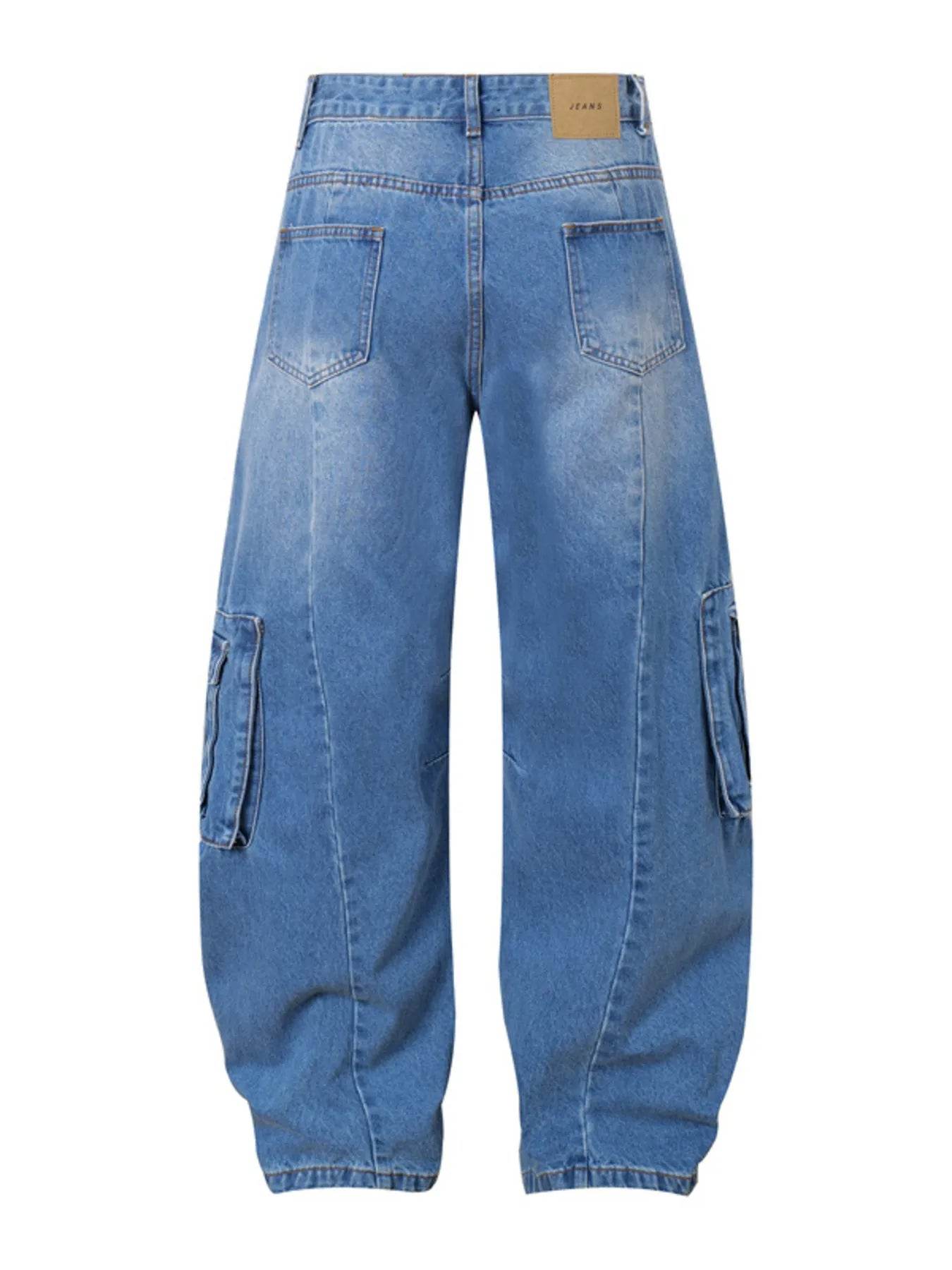 Men's Wide Leg Cargo Jeans - Ultim8 Designs 4 U