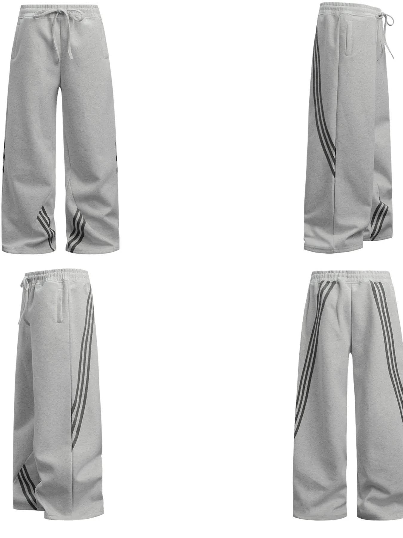 Men's Drawstring Wide Leg Sweatpants - Ultim8 Designs 4 U