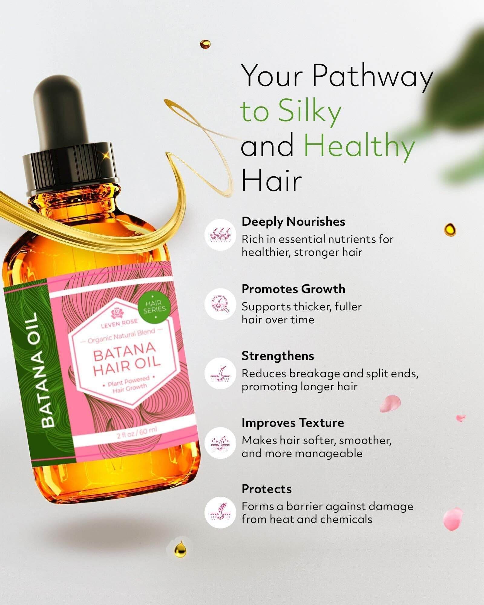 Hair Growth Oil 2 Oz Organic Hair Conditioner - Ultim8 Designs 4 U