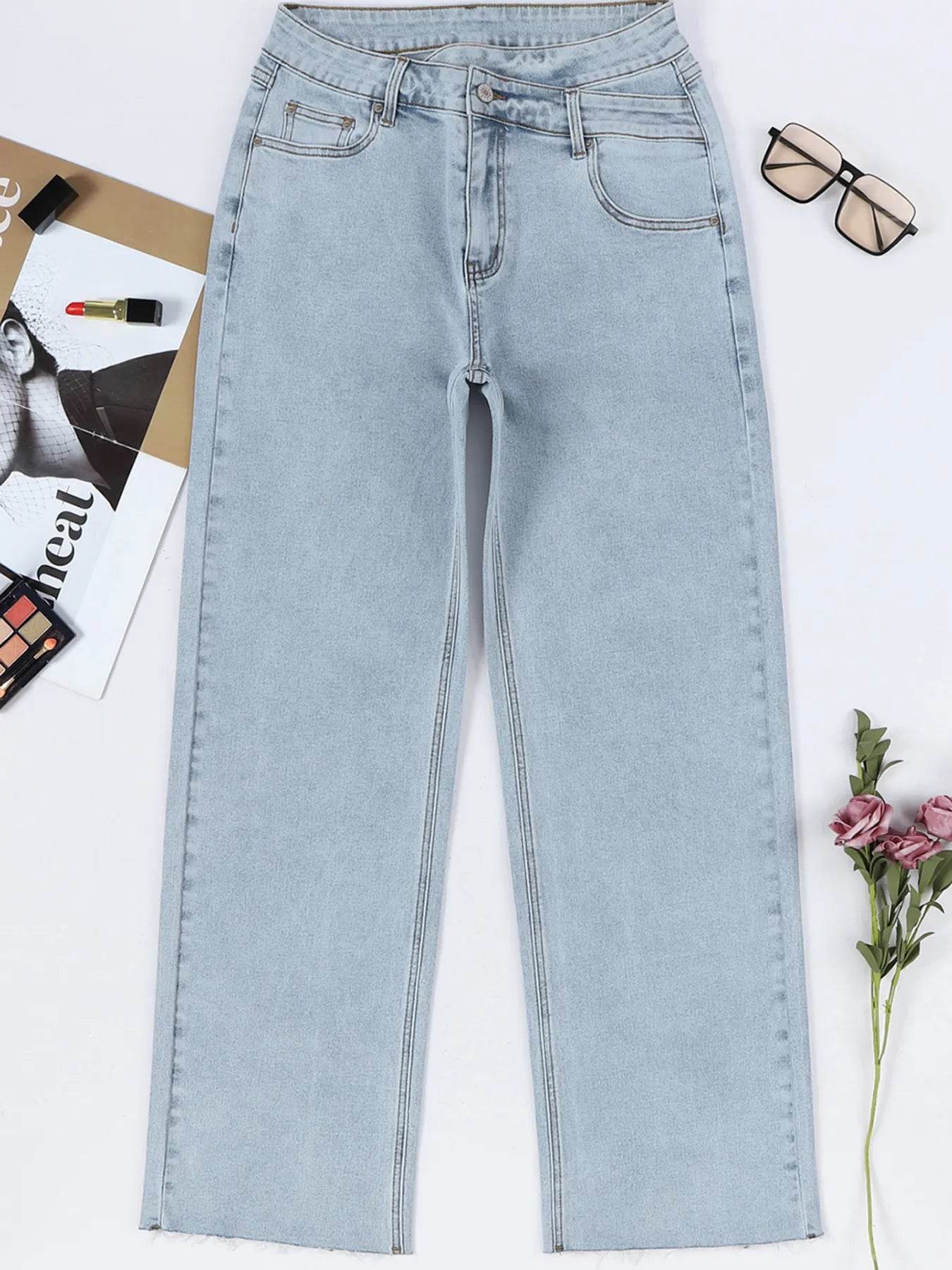 Wide Leg Jeans - Ultim8 Designs 4 U