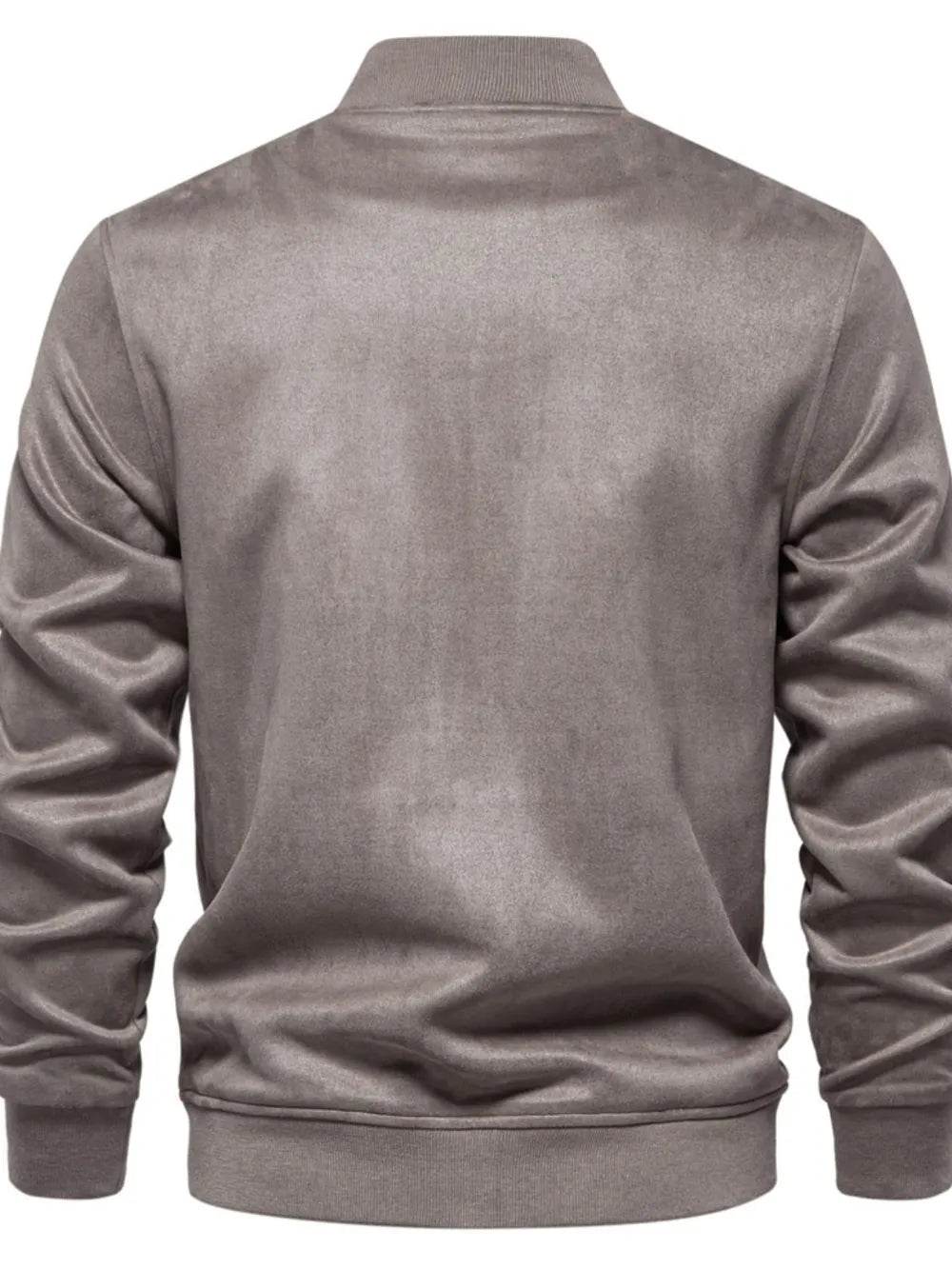 Men's Baseball Collar Snap Down Jacket - Ultim8 Designs 4 U