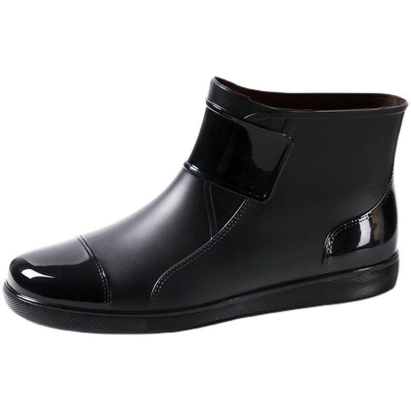 Men's Short Waterproof Plus Size Rain Boots - Ultim8 Designs 4 U