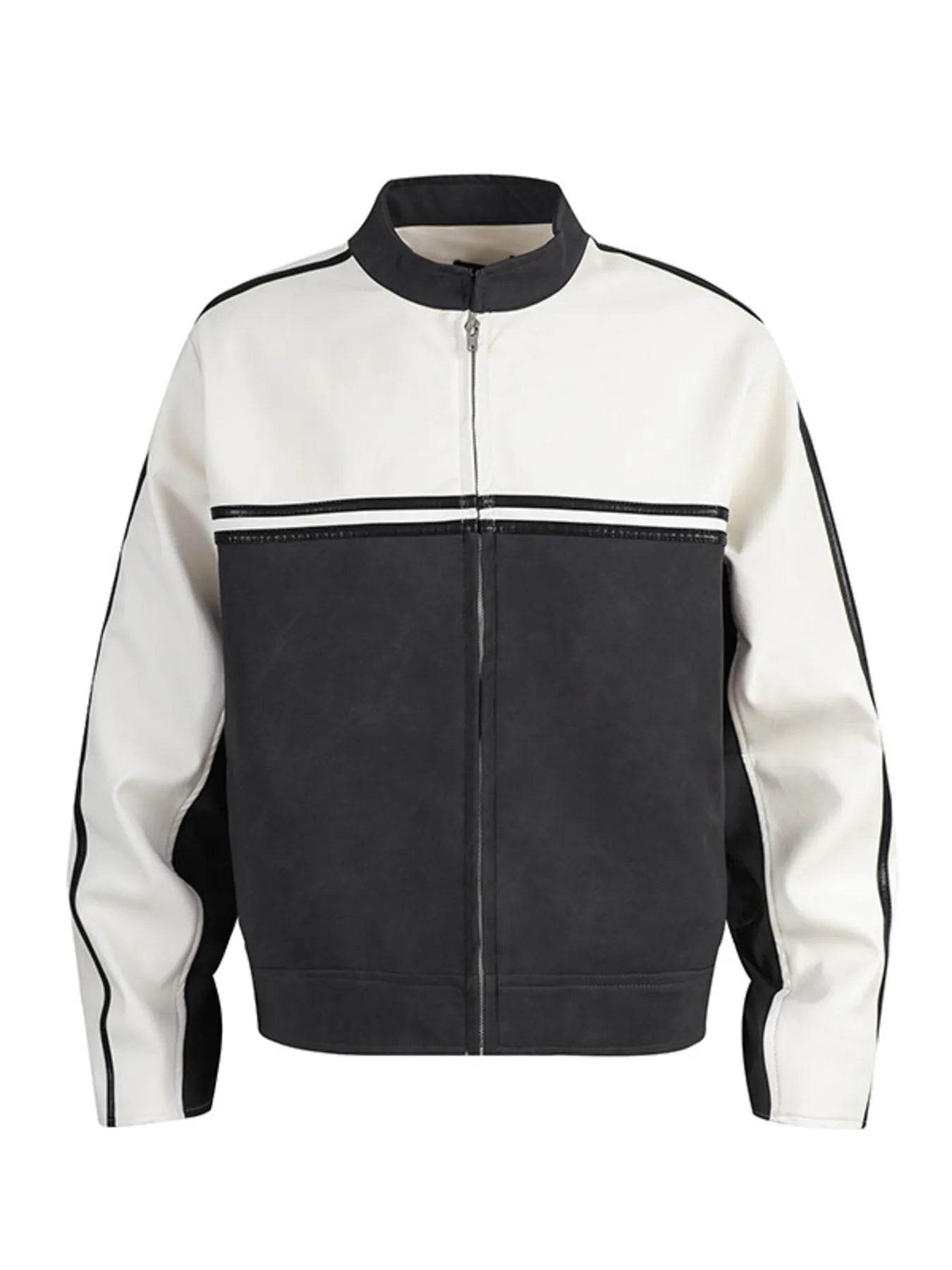 Men's Two-Tone Zip Up Jacket - Ultim8 Designs 4 U