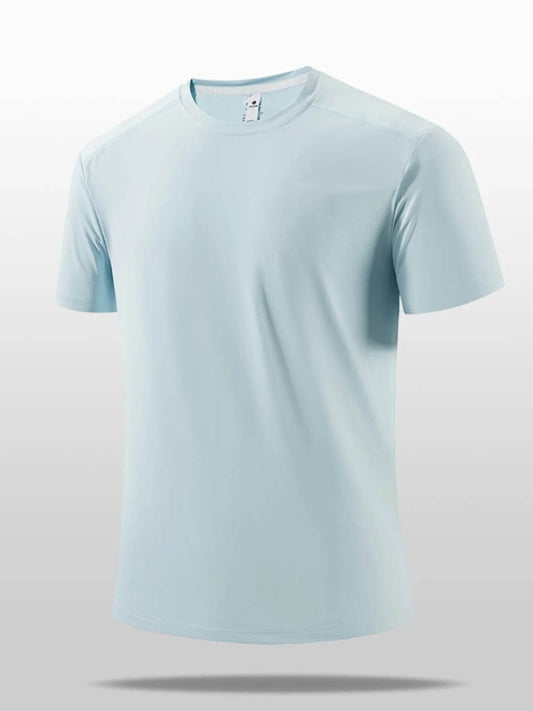 Men's Plus Size Round Neck Short Sleeve Active T-Shirt - Ultim8 Designs 4 U