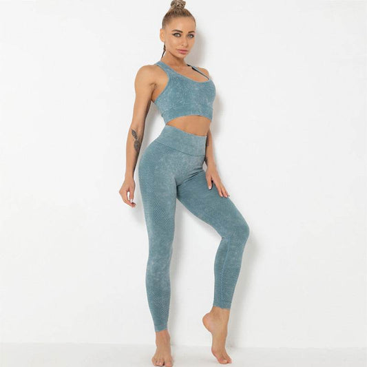 Breathable & Seamless Plus-Size Yoga Set - Ultim8 Designs 4 U