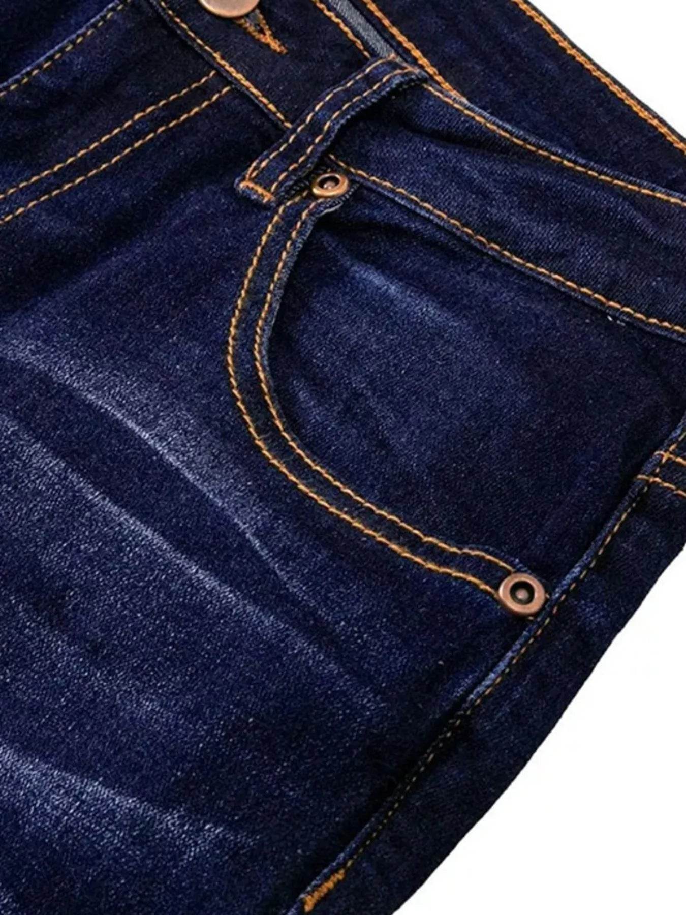 Full Size Wash Flare Jeans with Pockets Plus Size - Ultim8 Designs 4 U