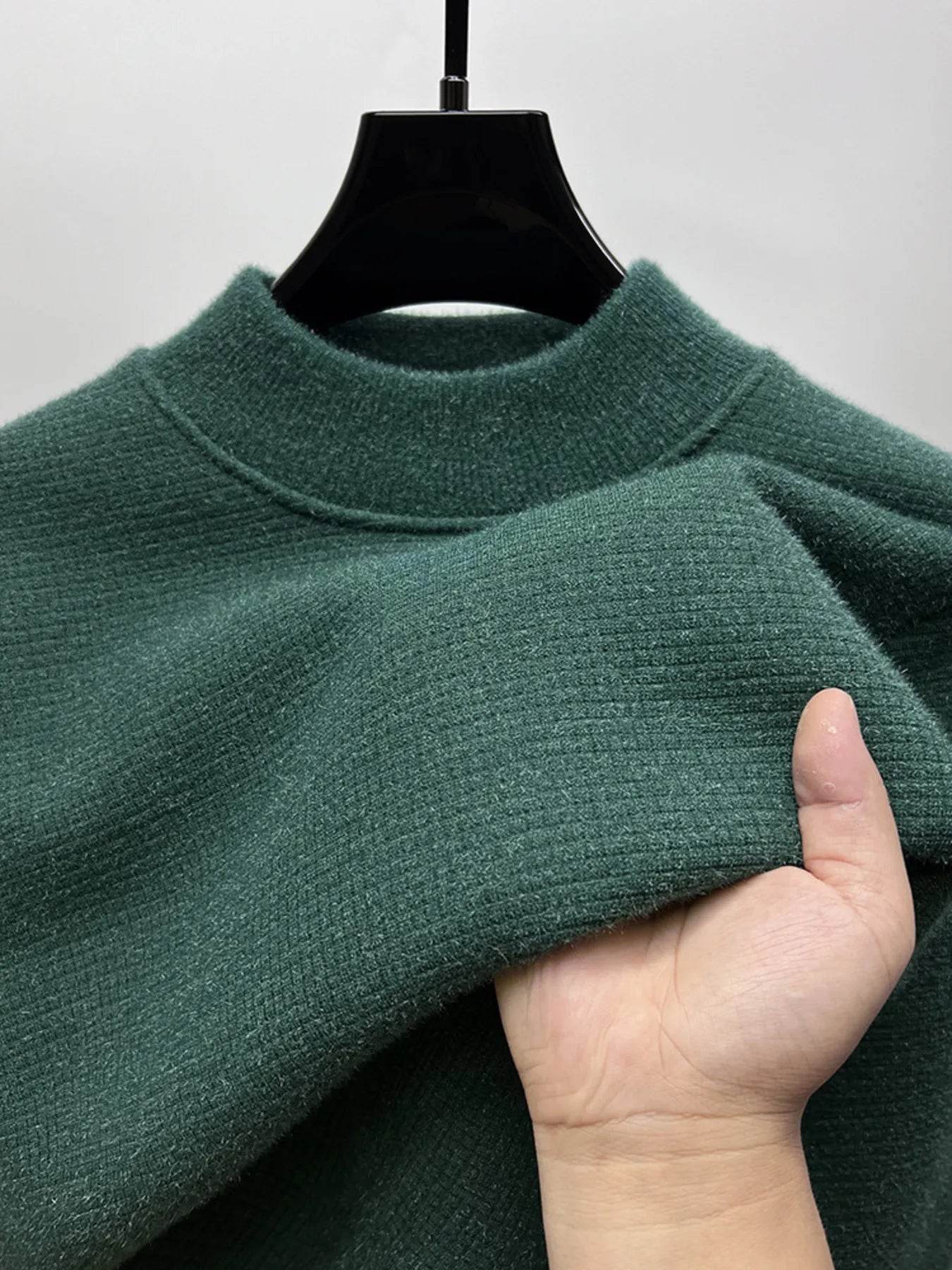 Men's Textured Long Sleeve Sweater - Ultim8 Designs 4 U