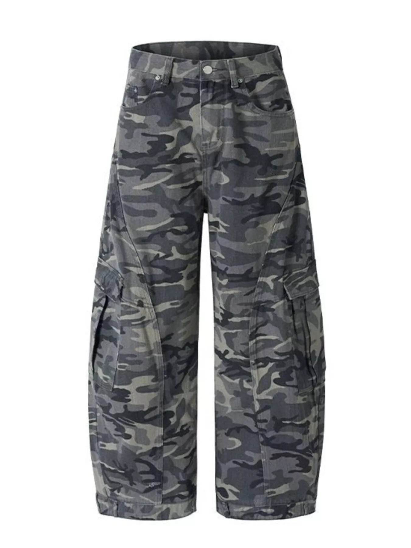 Men's Camouflage Wide Leg Pants - Ultim8 Designs 4 U