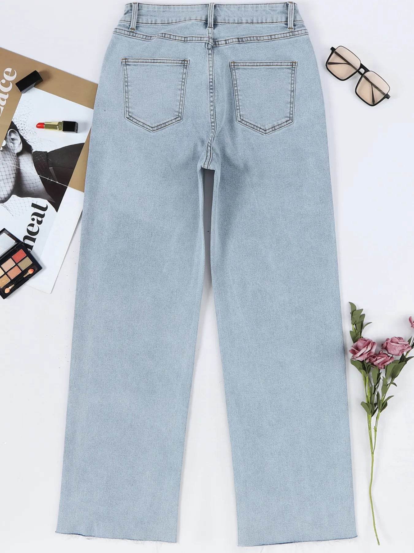 Wide Leg Jeans - Ultim8 Designs 4 U