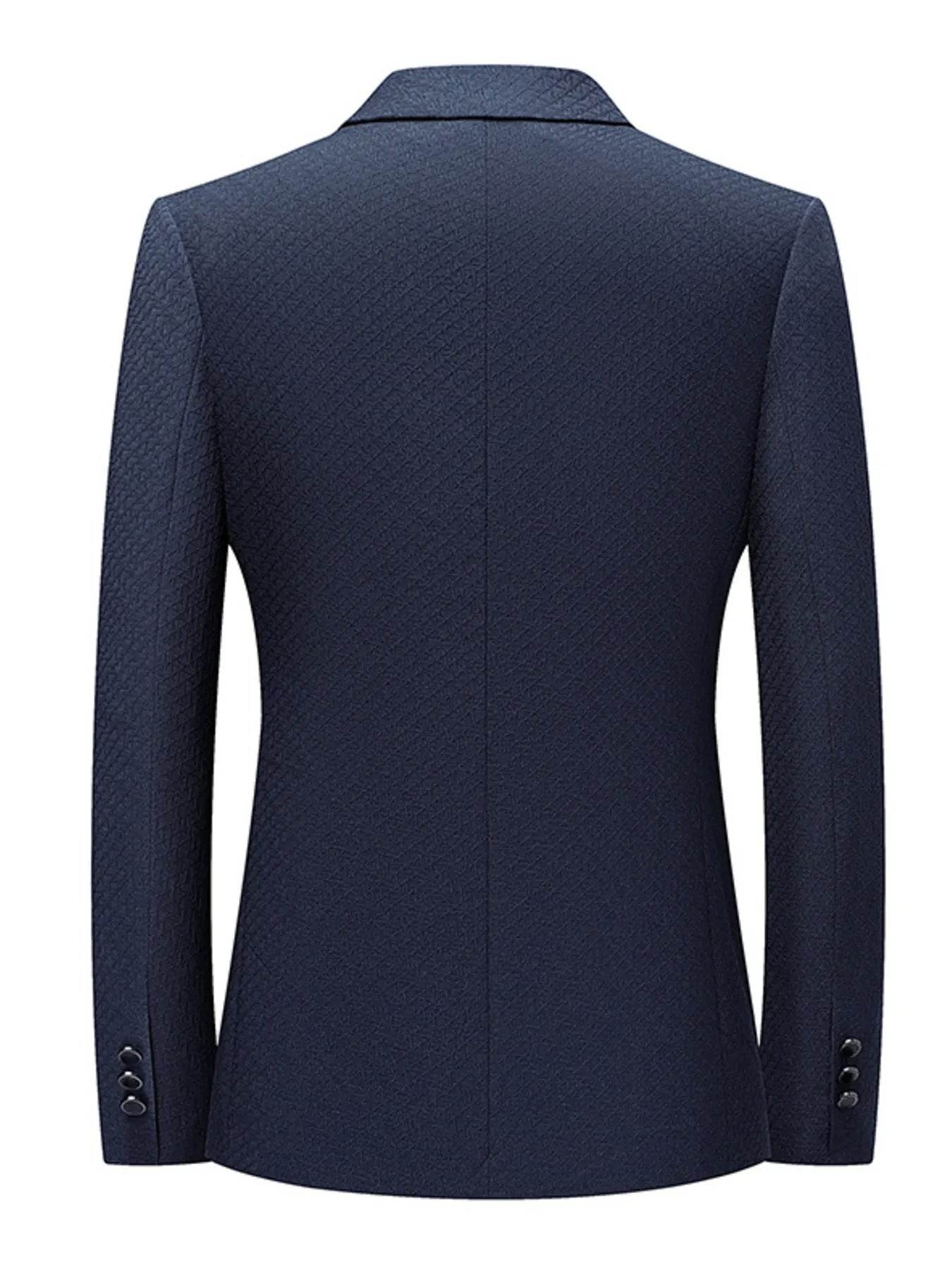 Men's Button Up Long Sleeve Blazer - Ultim8 Designs 4 U